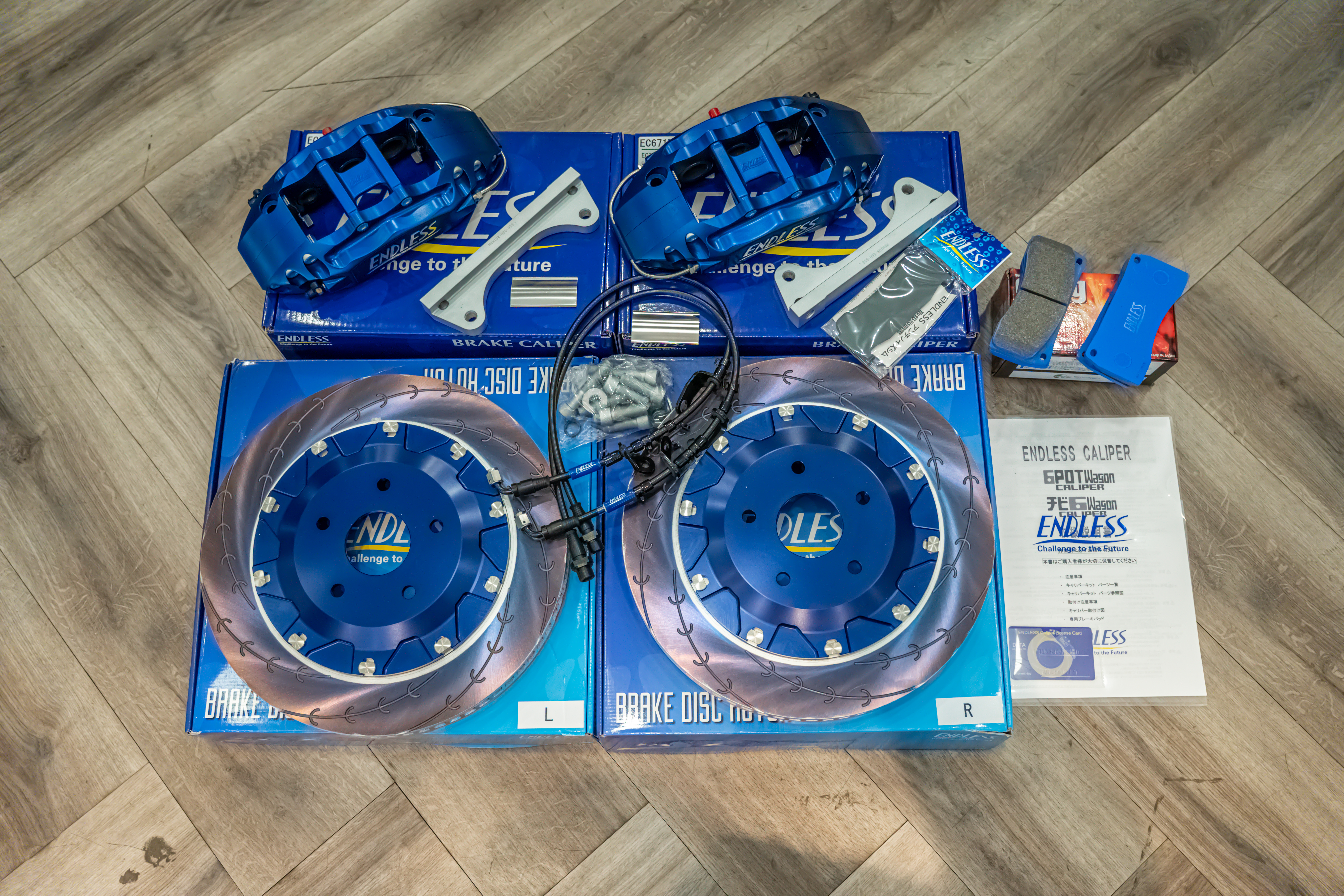 Endless Brake Kit for Toyota ALPHARD AGH30 355MM 6POT