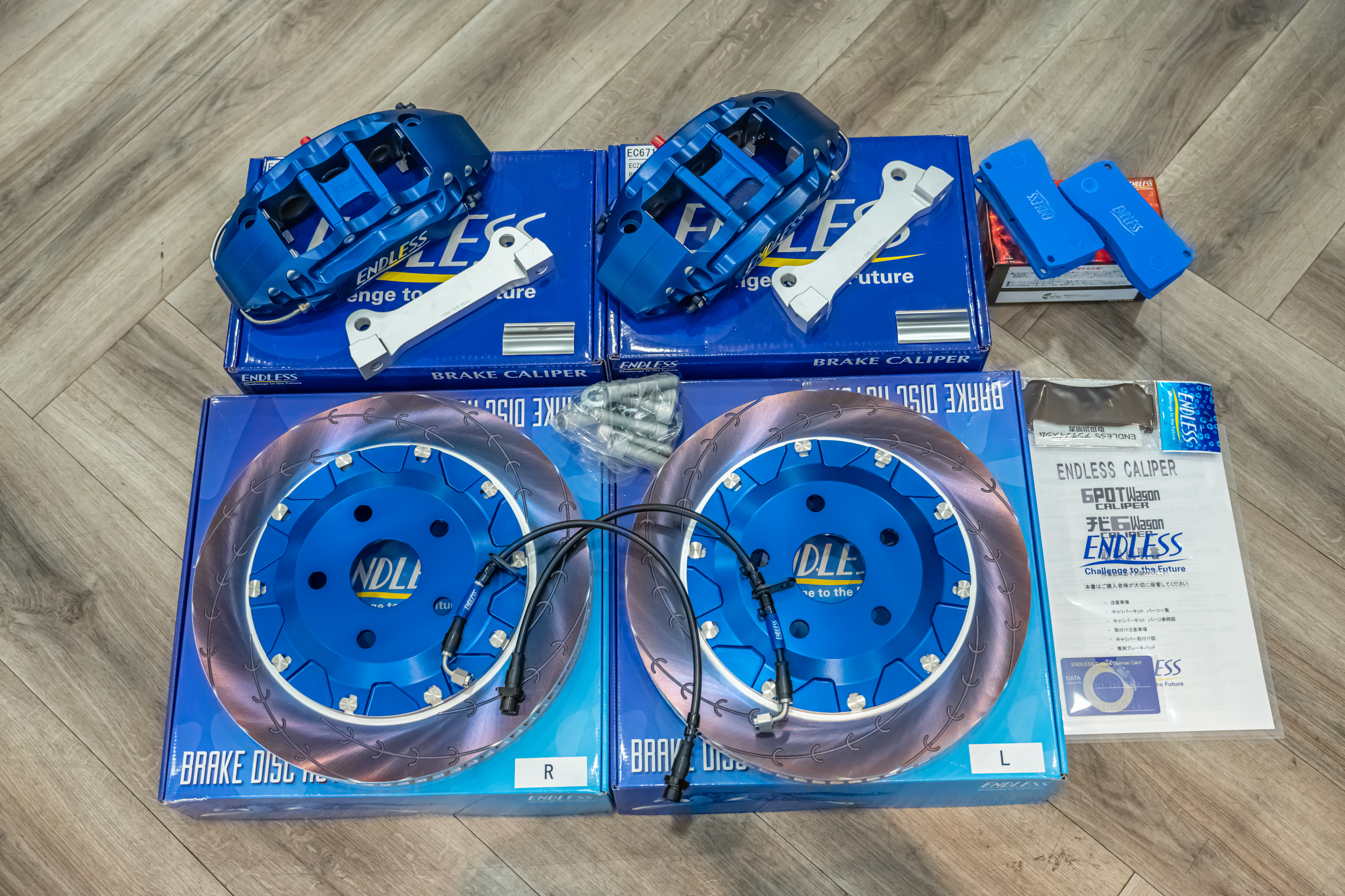 Endless Brake Kit for Toyota ALPHARD AGH40 355MM 6POT