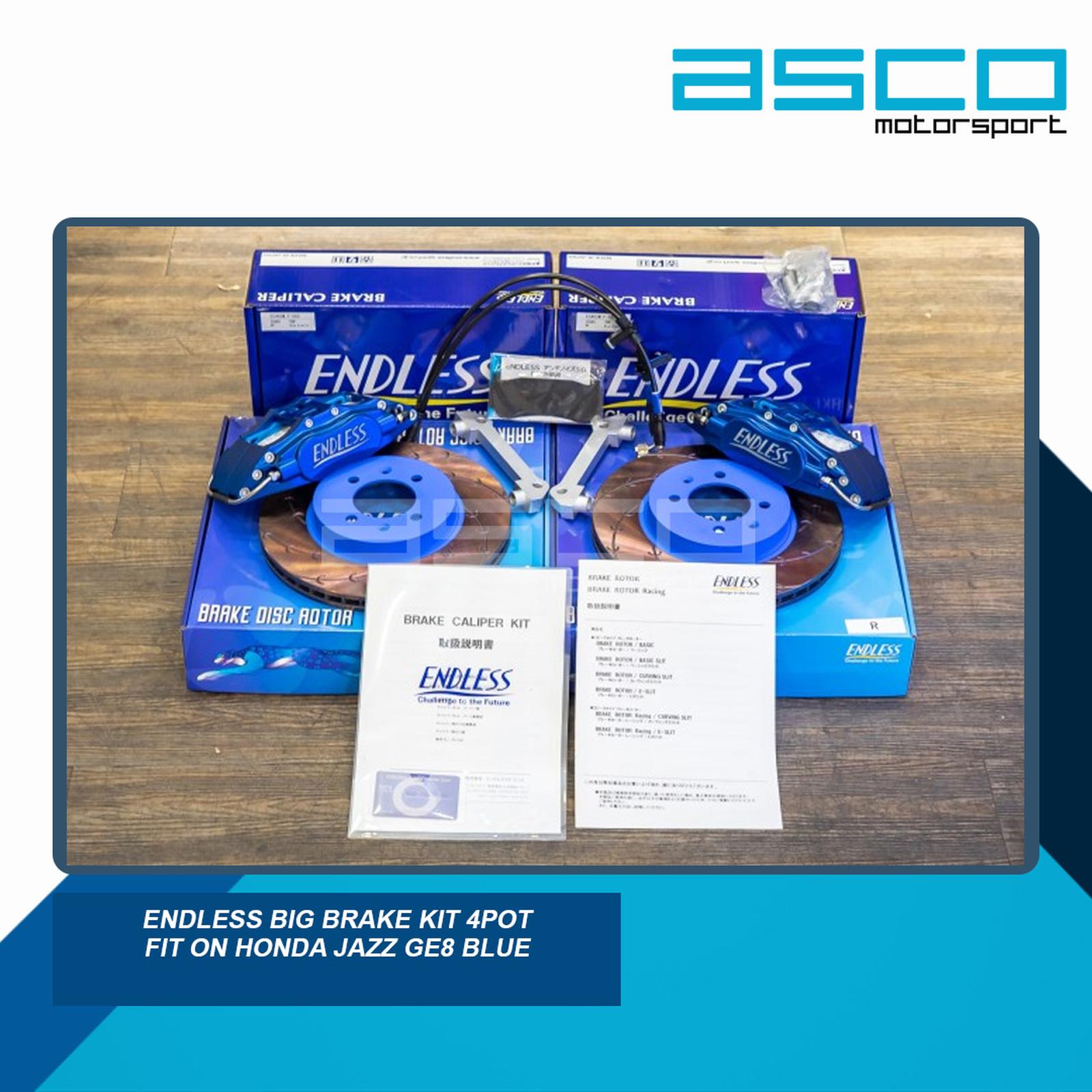 Endless Brake Kit for Honda JAZZ GE8 282MM 4POT