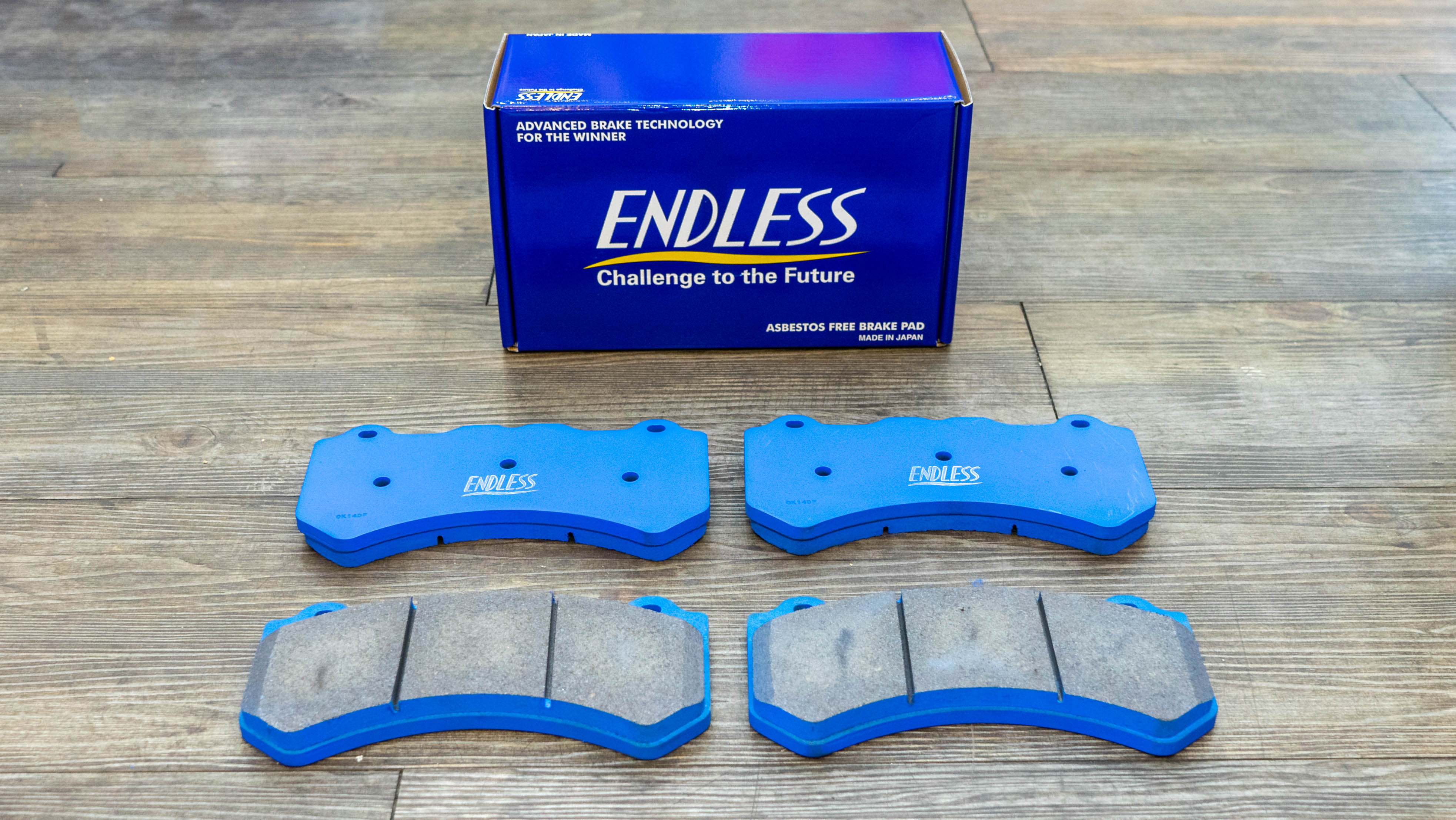Endless Brake Pad RCP117 for GTR R35 (Front)
