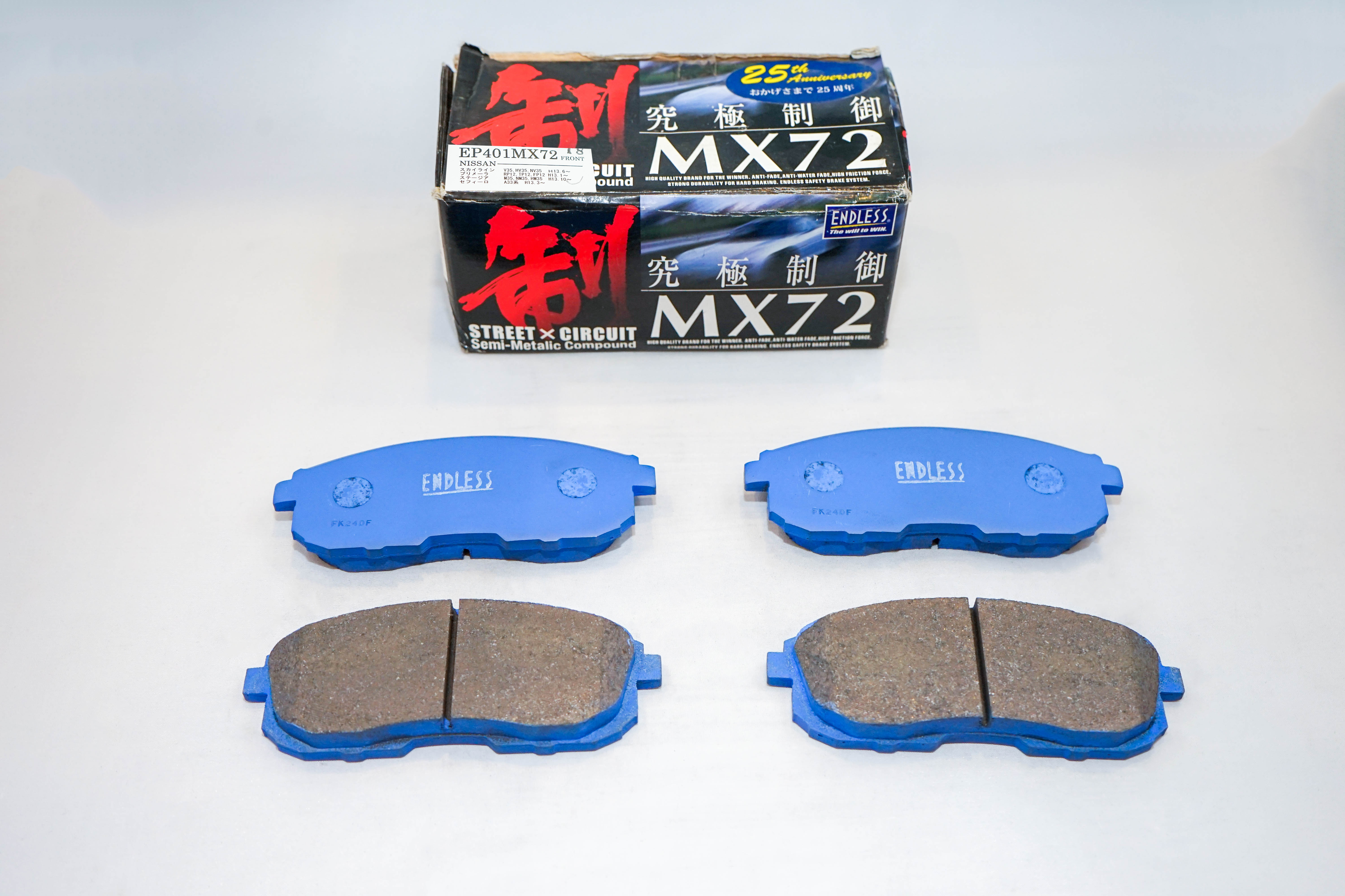 Endless Brake Pad EP401 MX72 for JUKE (Front)
