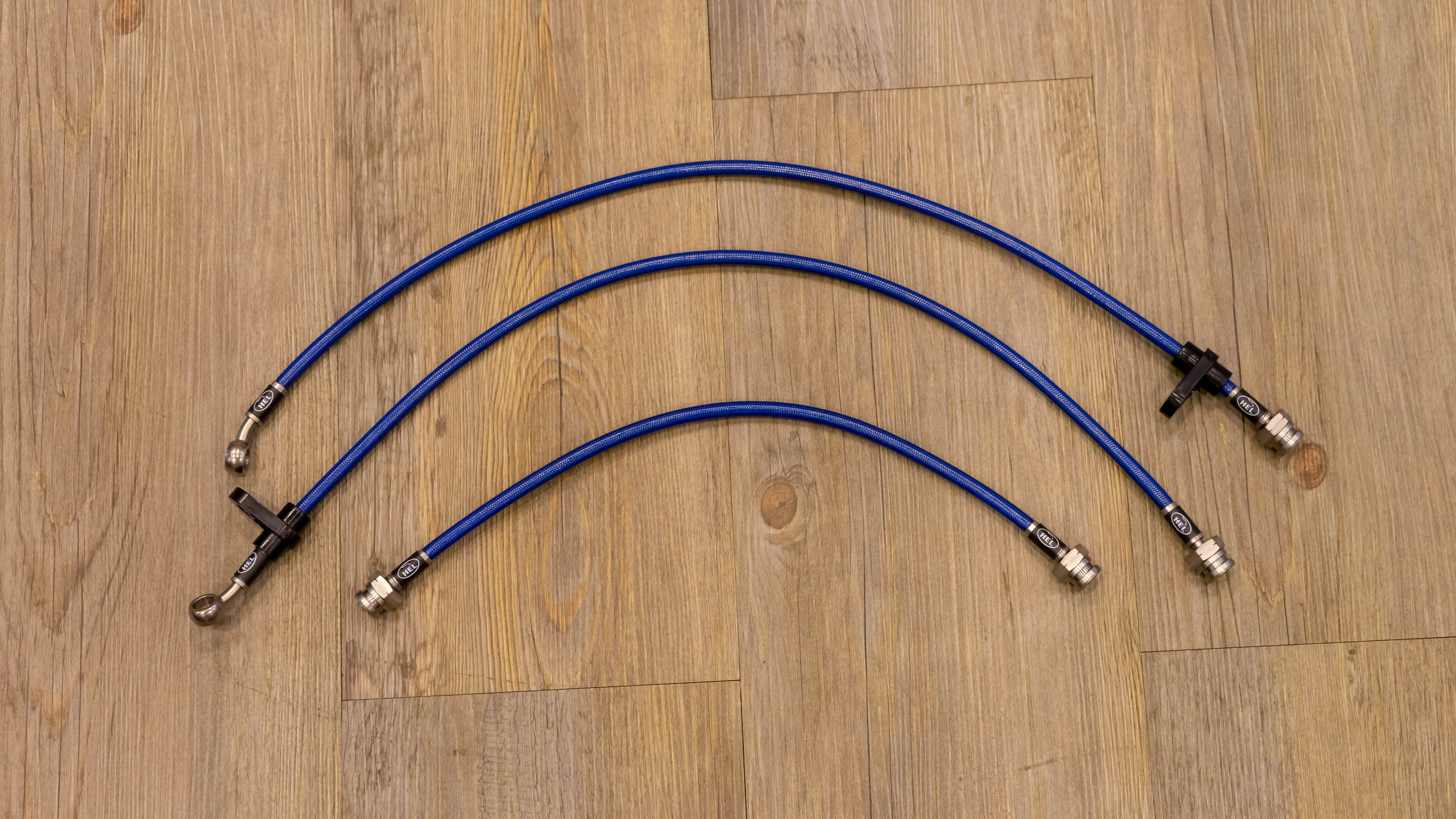 HEL Performance Stainless Steel Braided Brake Line Kit for Toyota AVANZA 2004