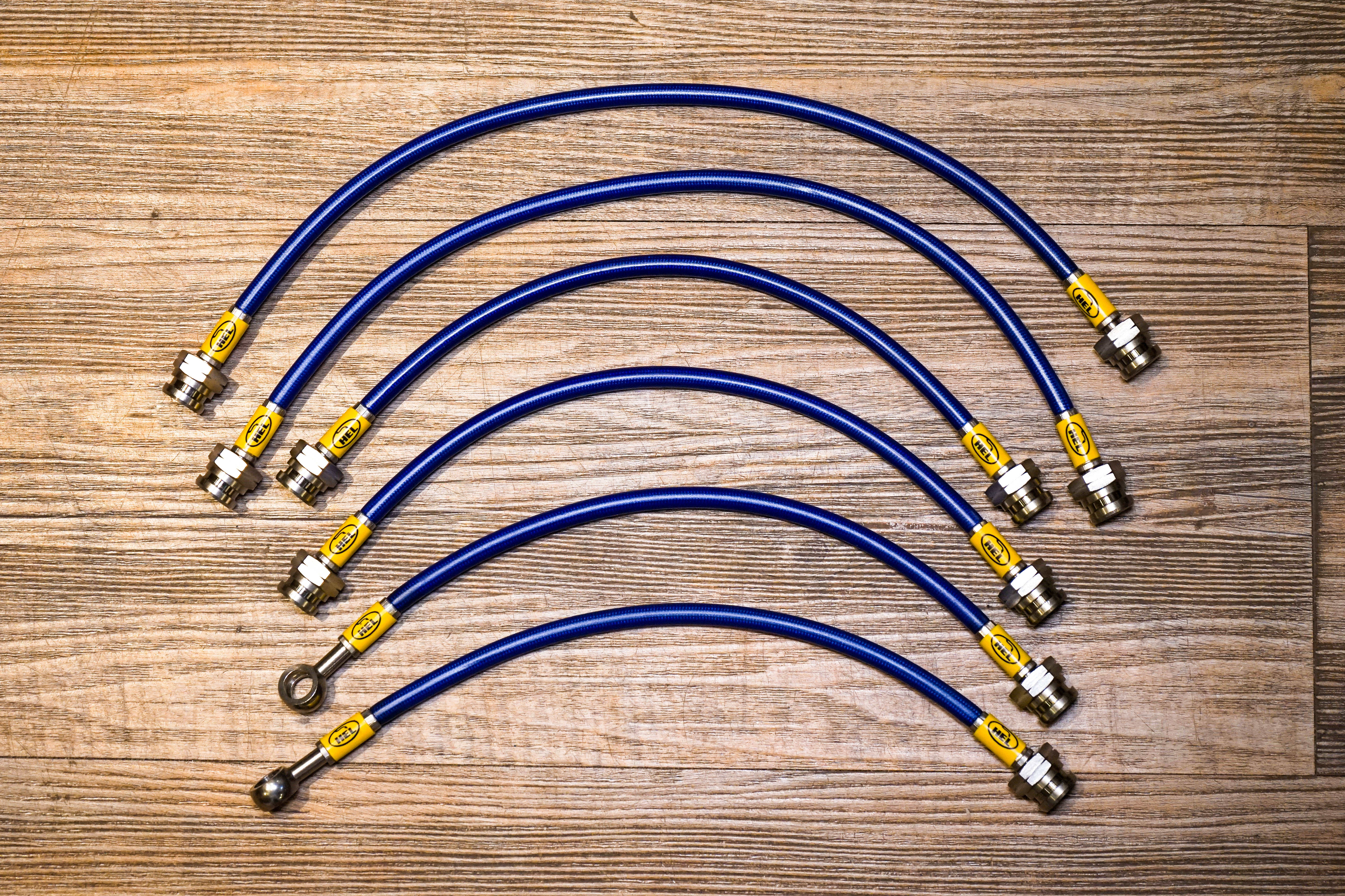 HEL Performance Stainless Steel Braided Brake Line Kit for Toyota FORTUNER 2016 VRZ TRD