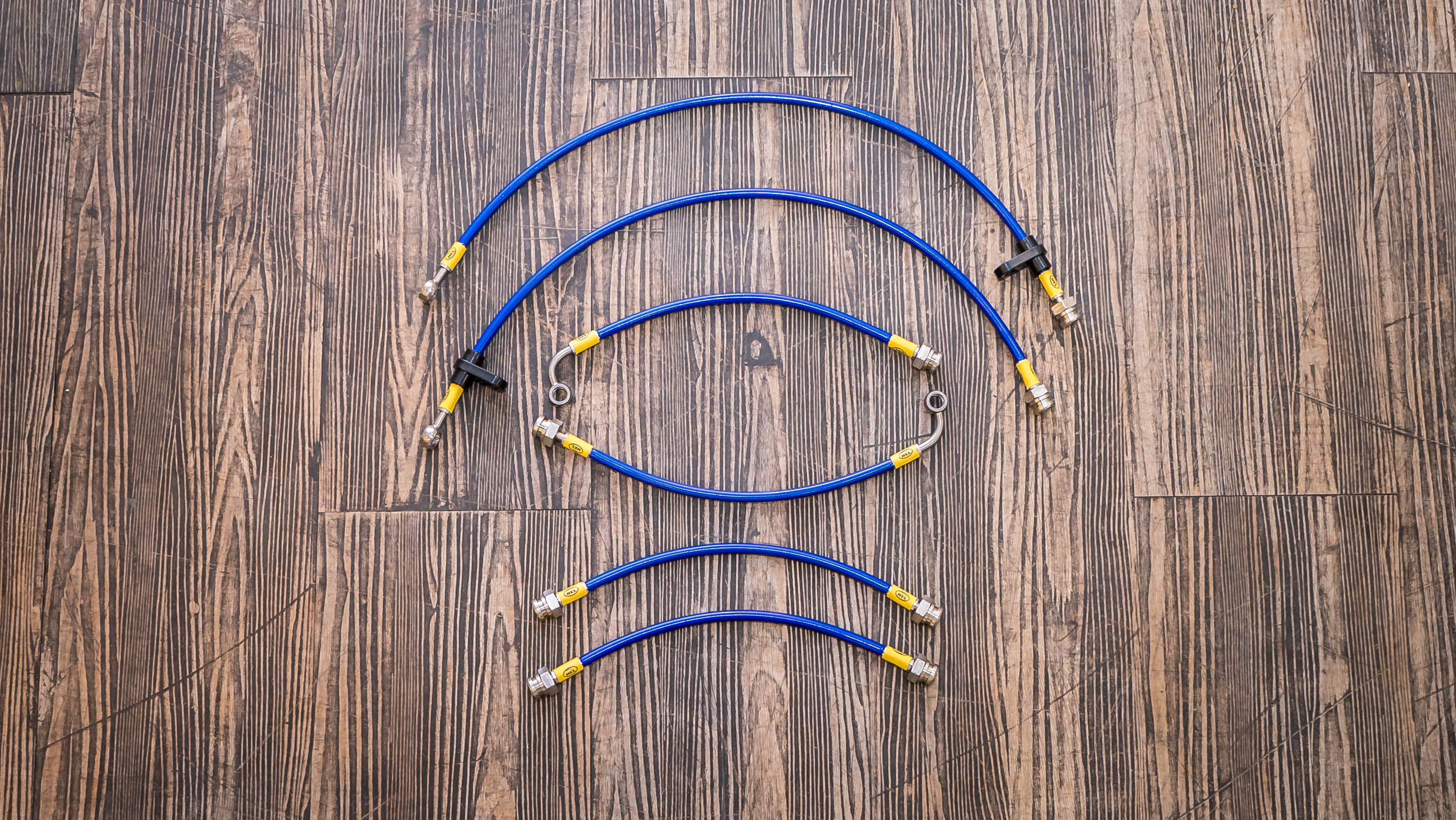 HEL Performance Stainless Steel Braided Brake Line Kit for Toyota INNOVA ZENIX