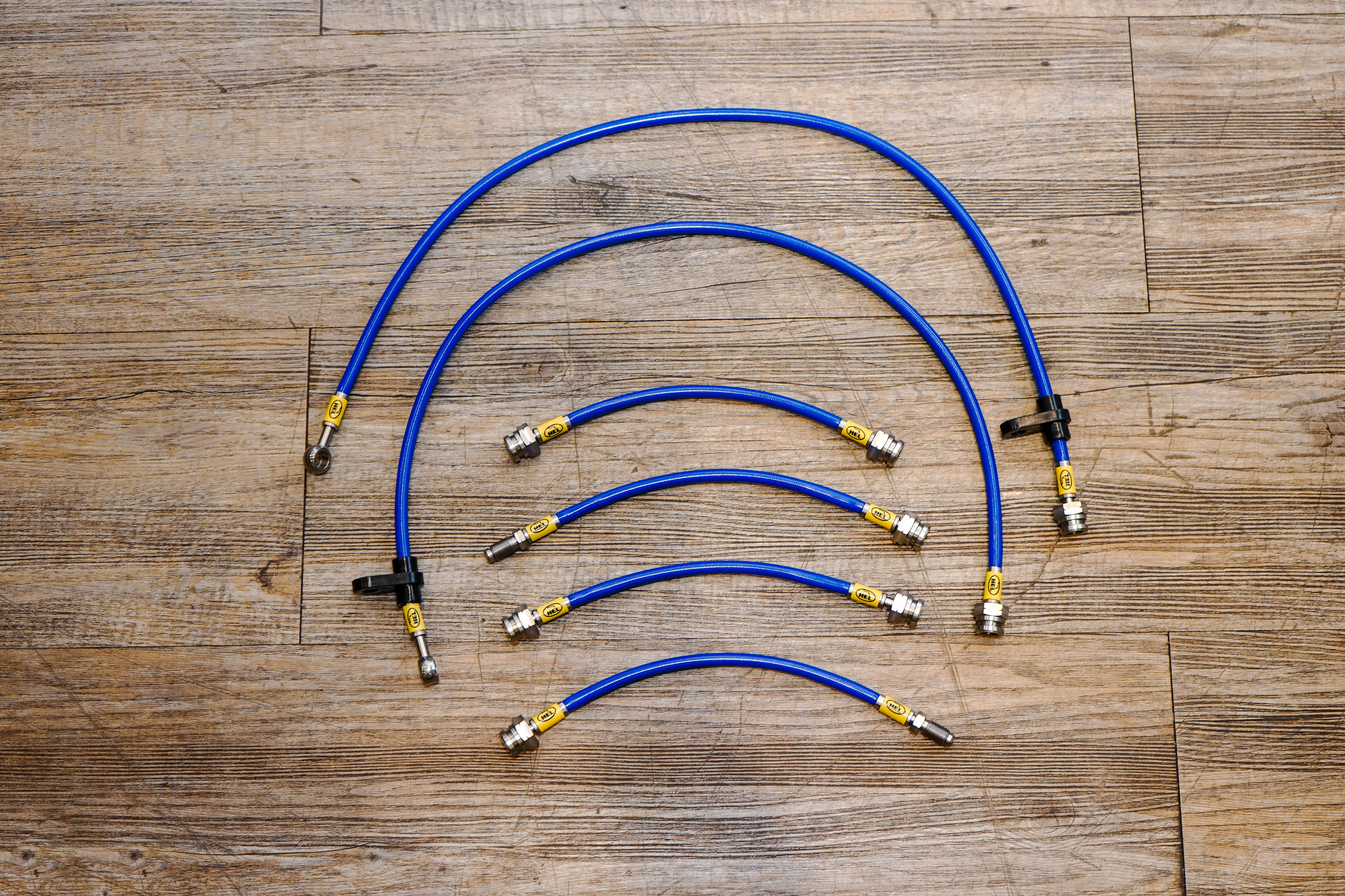 HEL Performance Stainless Steel Braided Brake Line Kit for Toyota VOXY