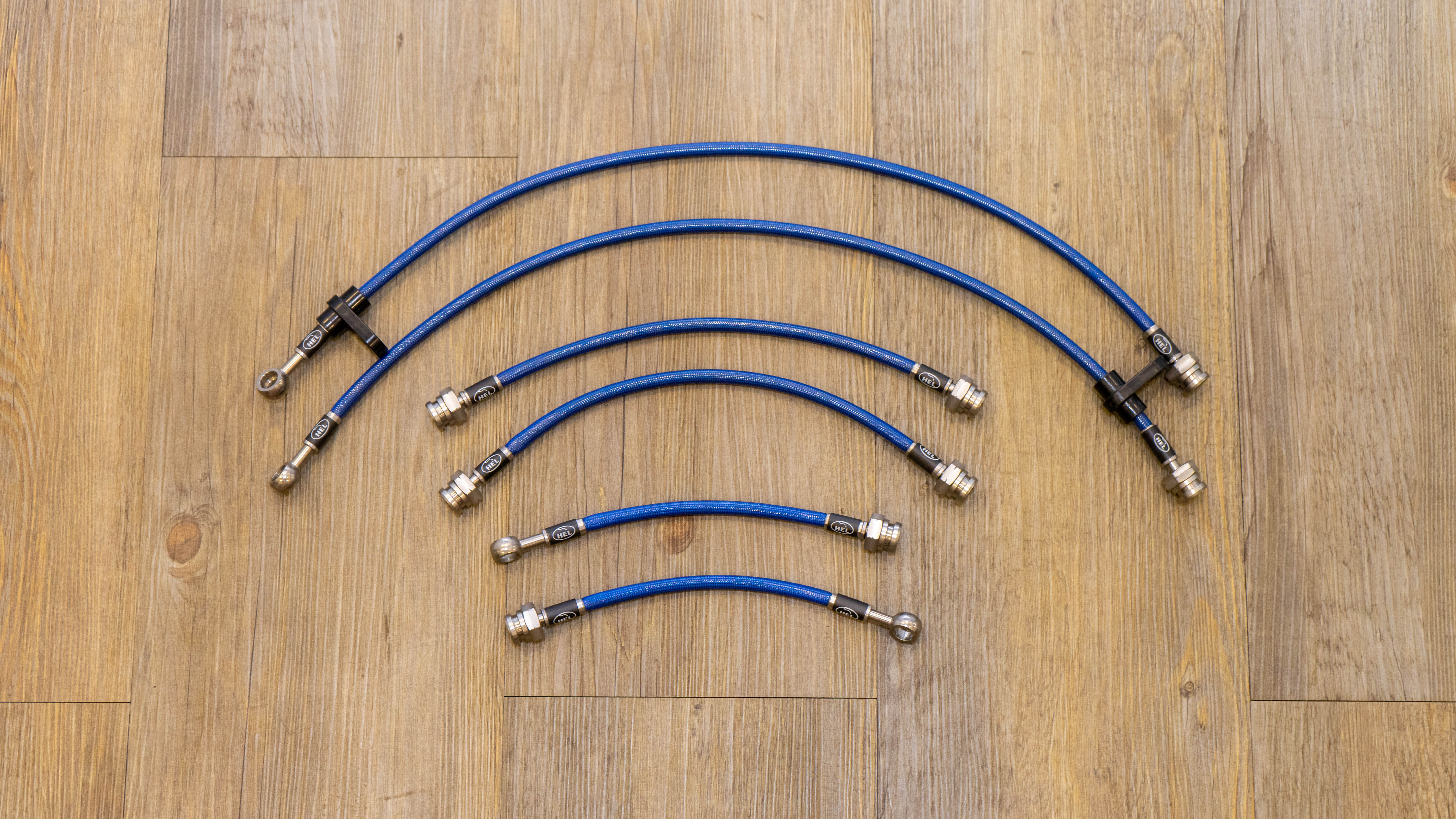 HEL Performance Stainless Steel Braided Brake Line Kit for Toyota YARIS 2013 UP