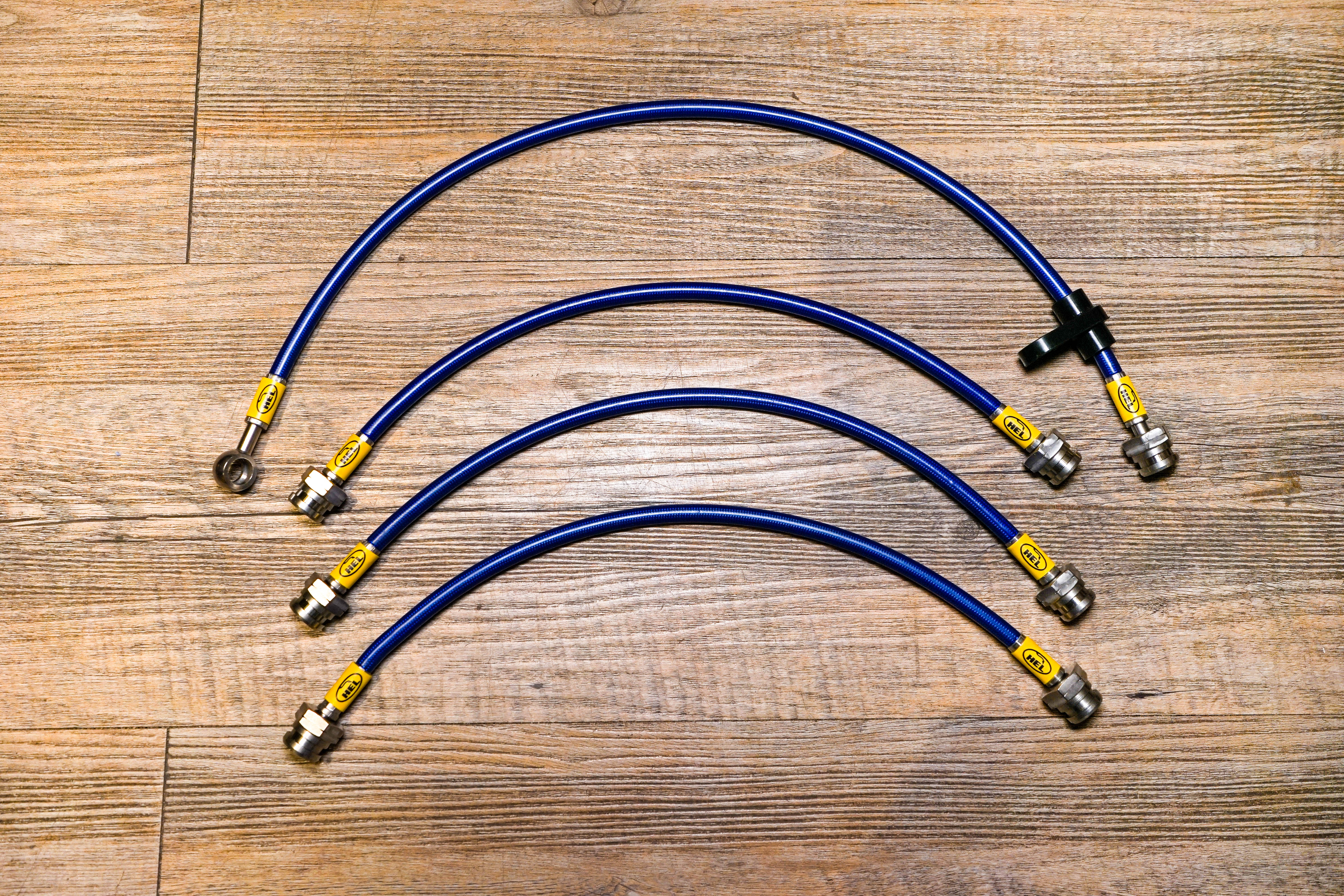 HEL Performance Stainless Steel Braided Brake Line Kit for Honda BRIO