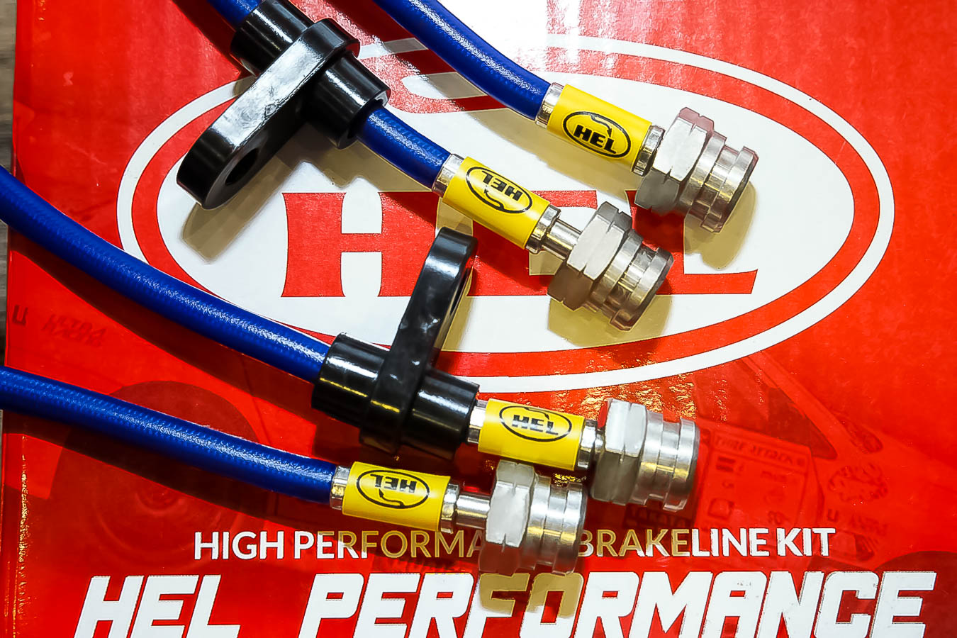 HEL Performance Stainless Steel Braided Brake Line Kit for Honda CIVIC FD view 2