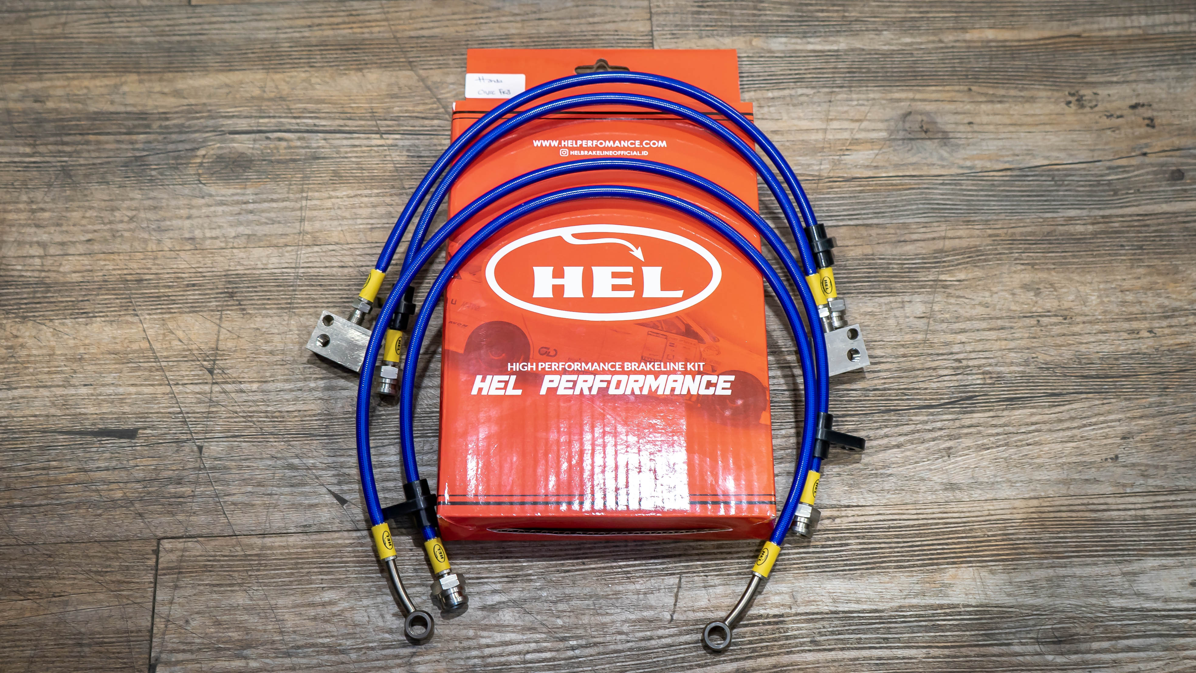 HEL Performance Stainless Steel Braided Brake Line Kit for Honda CIVIC FK8 TYPE R