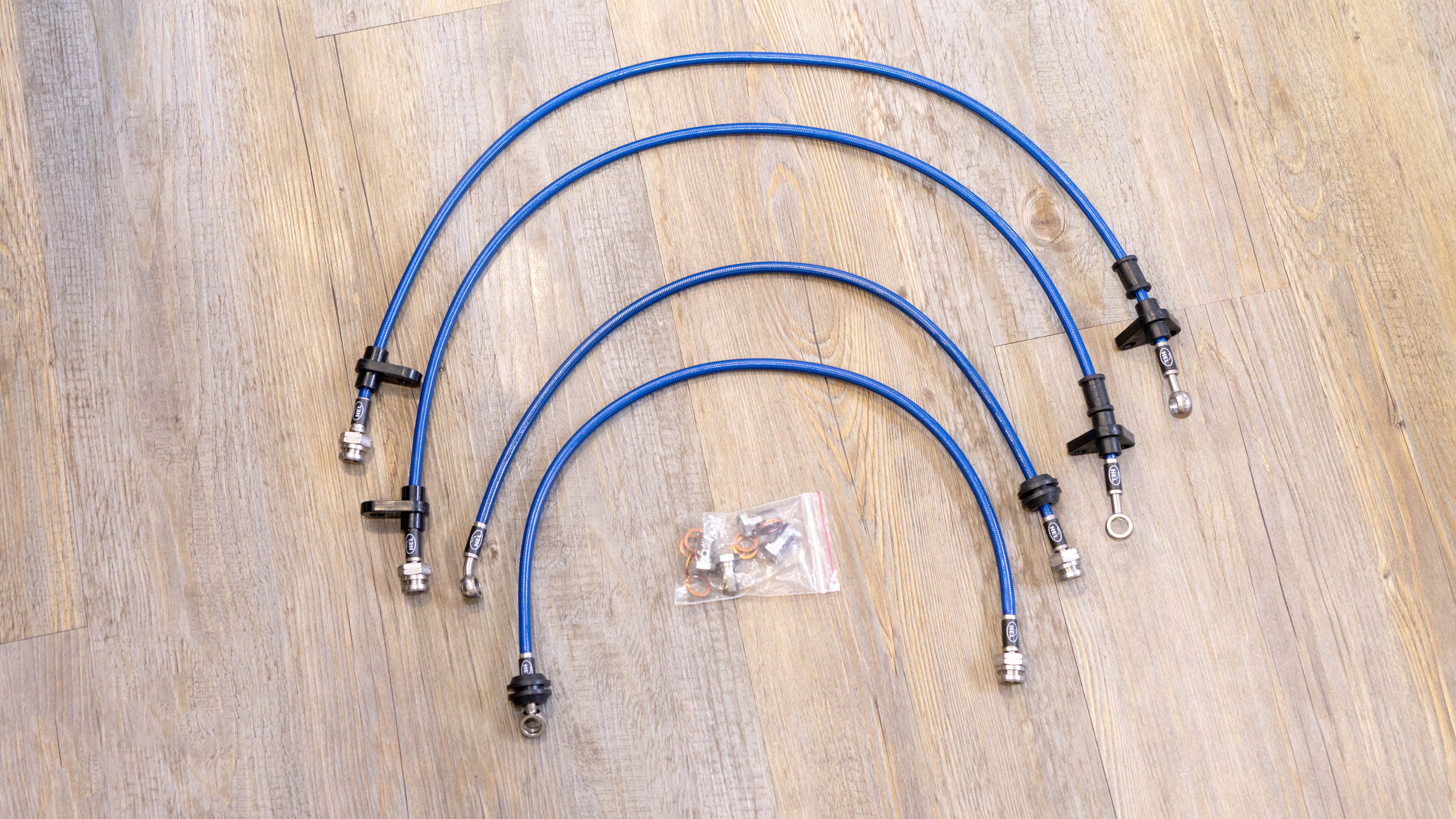 HEL Performance Stainless Steel Braided Brake Line Kit for Honda CIVIC NOUVA