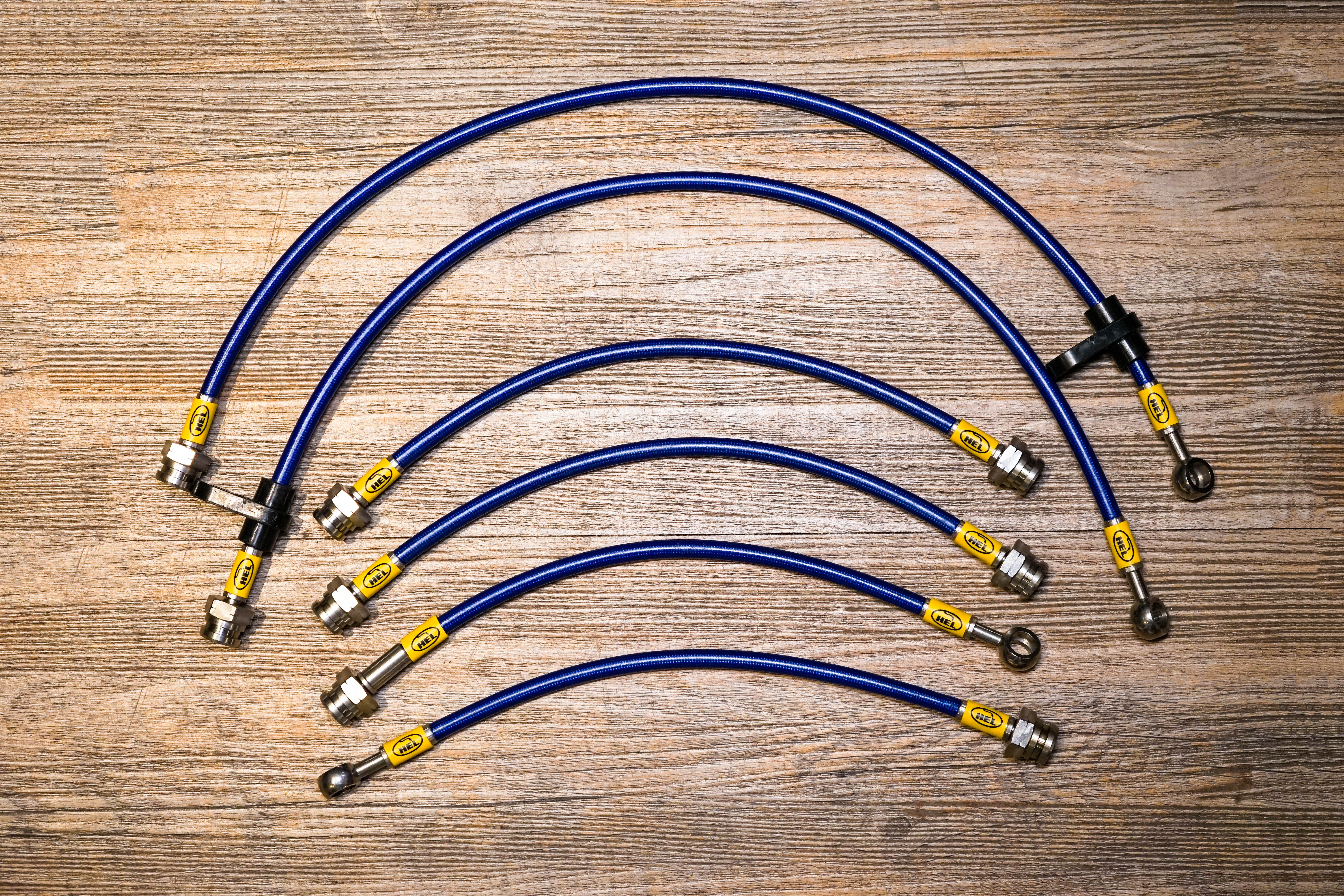 HEL Performance Stainless Steel Braided Brake Line Kit for Honda JAZZ GE8