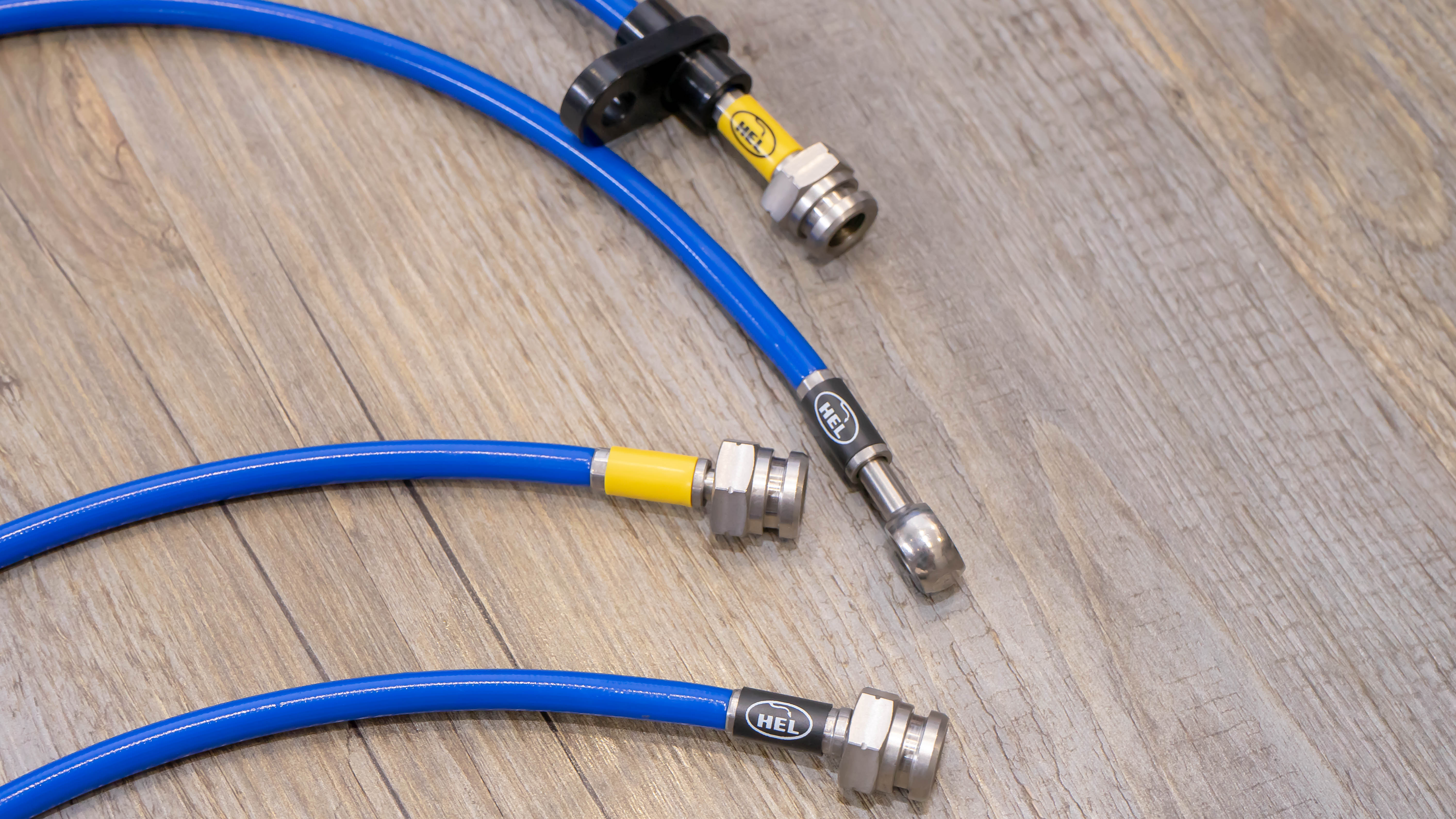 HEL Performance Stainless Steel Braided Brake Line Kit for Honda JAZZ GK5 view 2