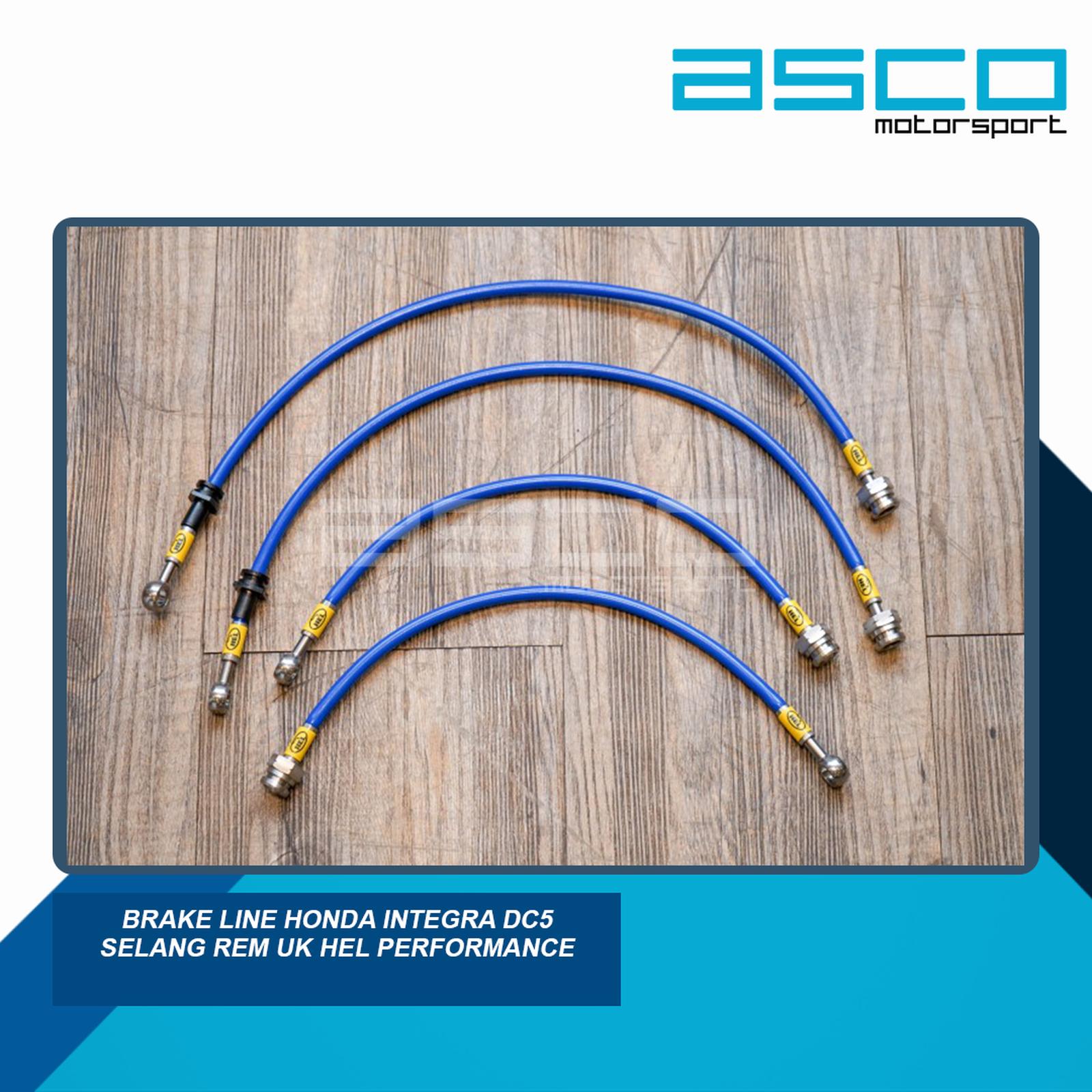 HEL Performance Stainless Steel Braided Brake Line Kit for Honda INTEGRA DC5