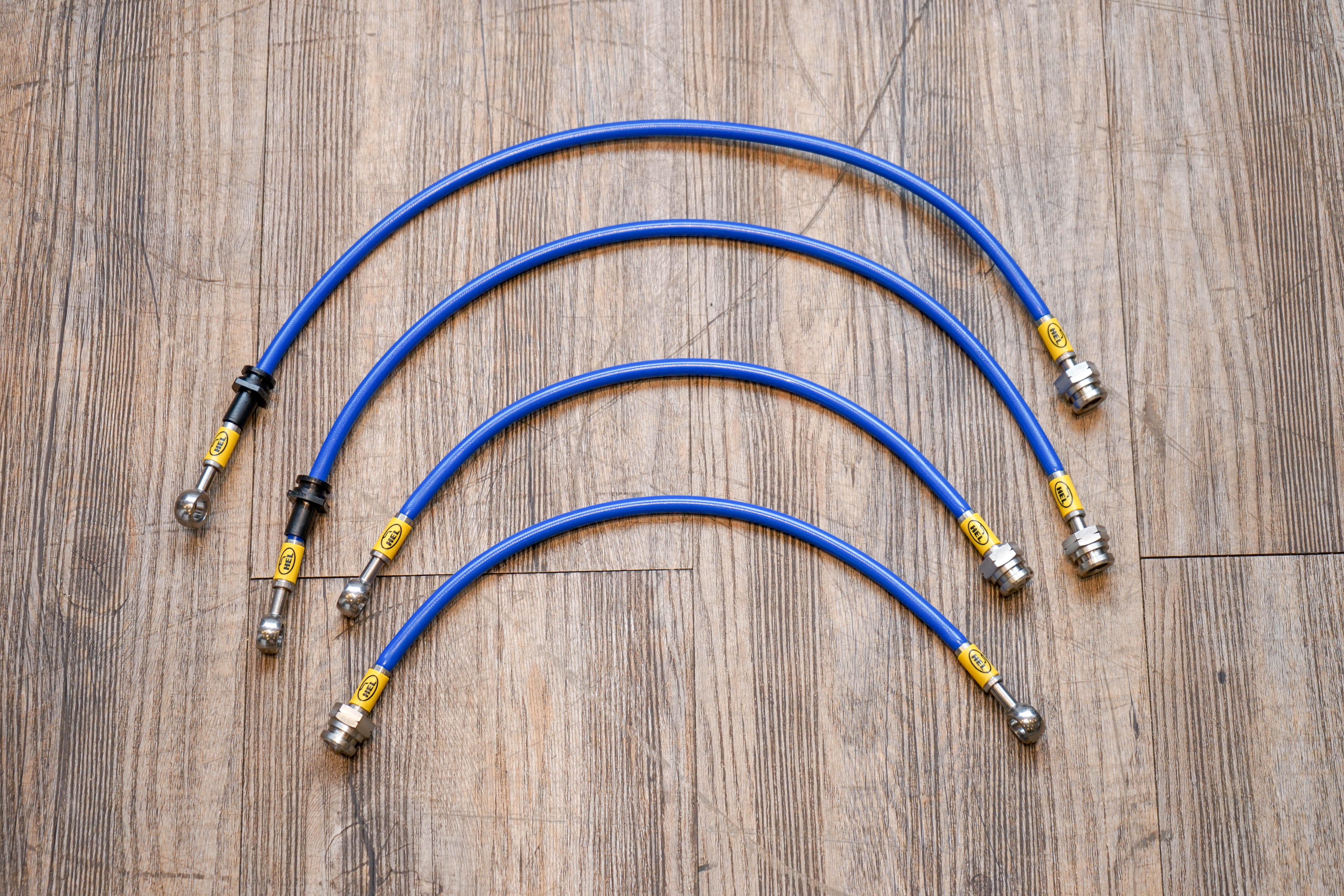 HEL Performance Stainless Steel Braided Brake Line Kit for Mitsubishi EVO VIII