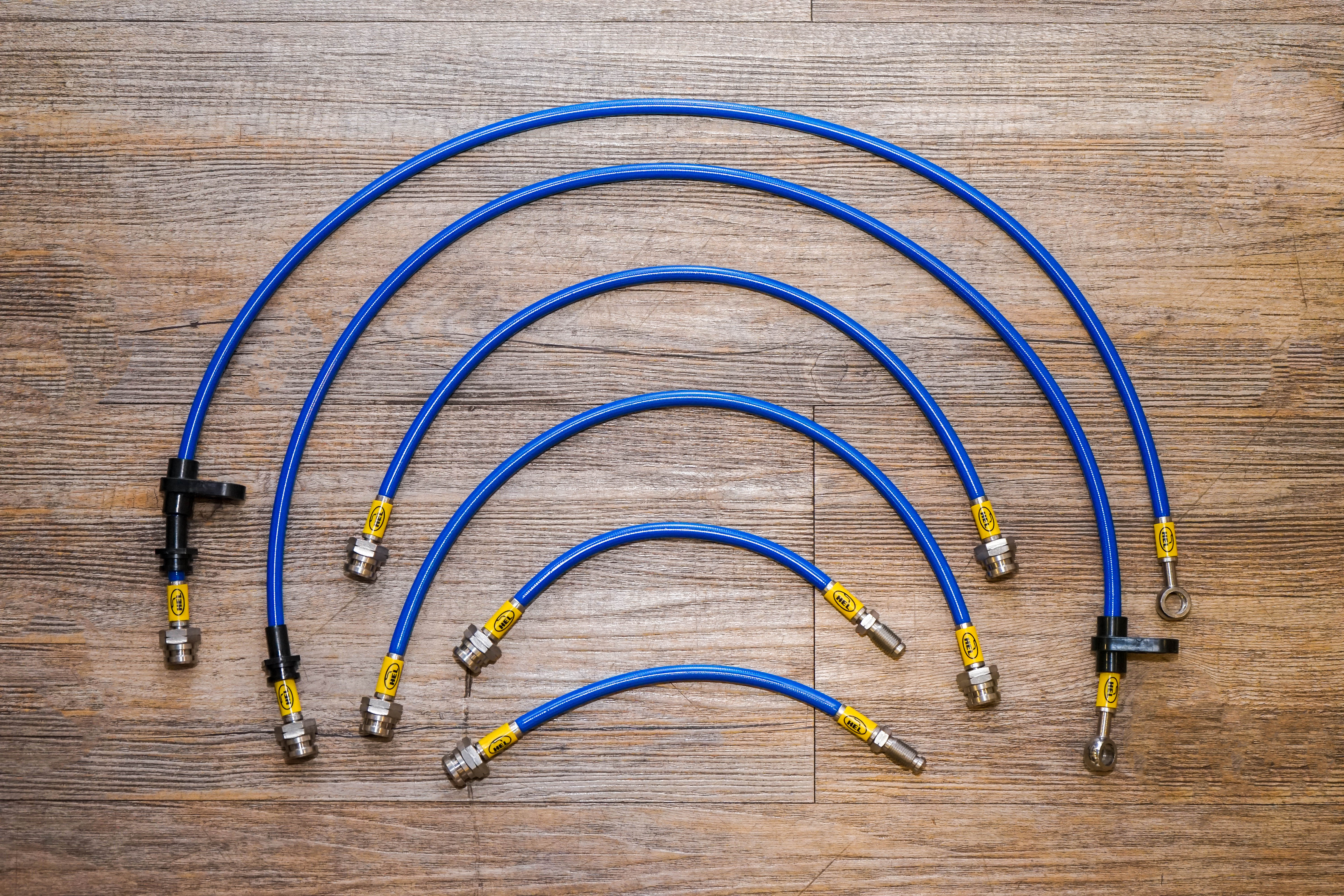 HEL Performance Stainless Steel Braided Brake Line Kit for Mitsubishi PAJERO DAKKAR