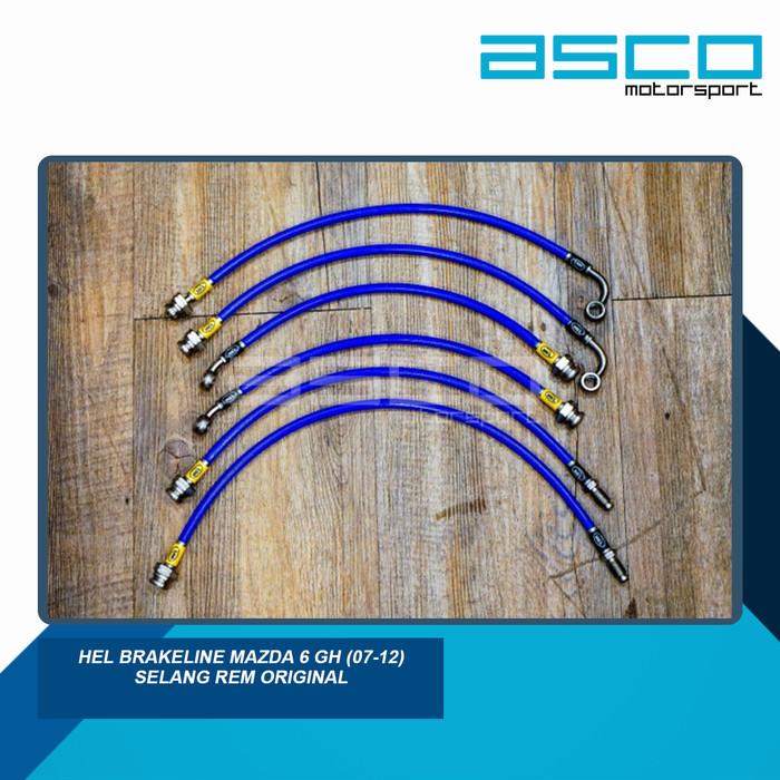 HEL Performance Stainless Steel Braided Brake Line Kit for Mazda MAZDA 6 GH 2007-2012