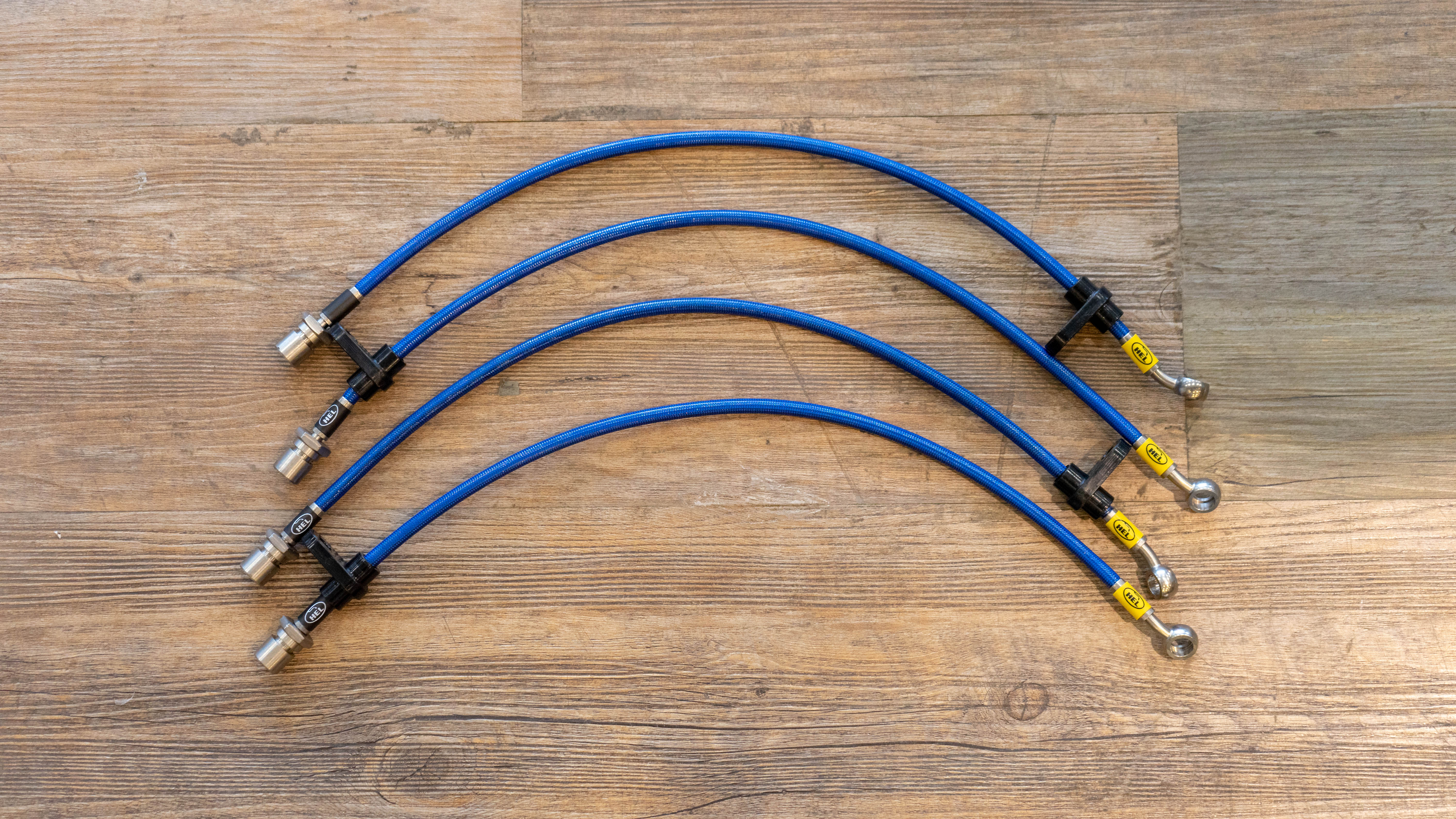 HEL Performance Stainless Steel Braided Brake Line Kit for Subaru FORESTER SJ view 2