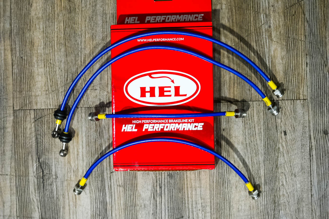HEL Performance Stainless Steel Braided Brake Line Kit for Suzuki ALL NEW JIMNY