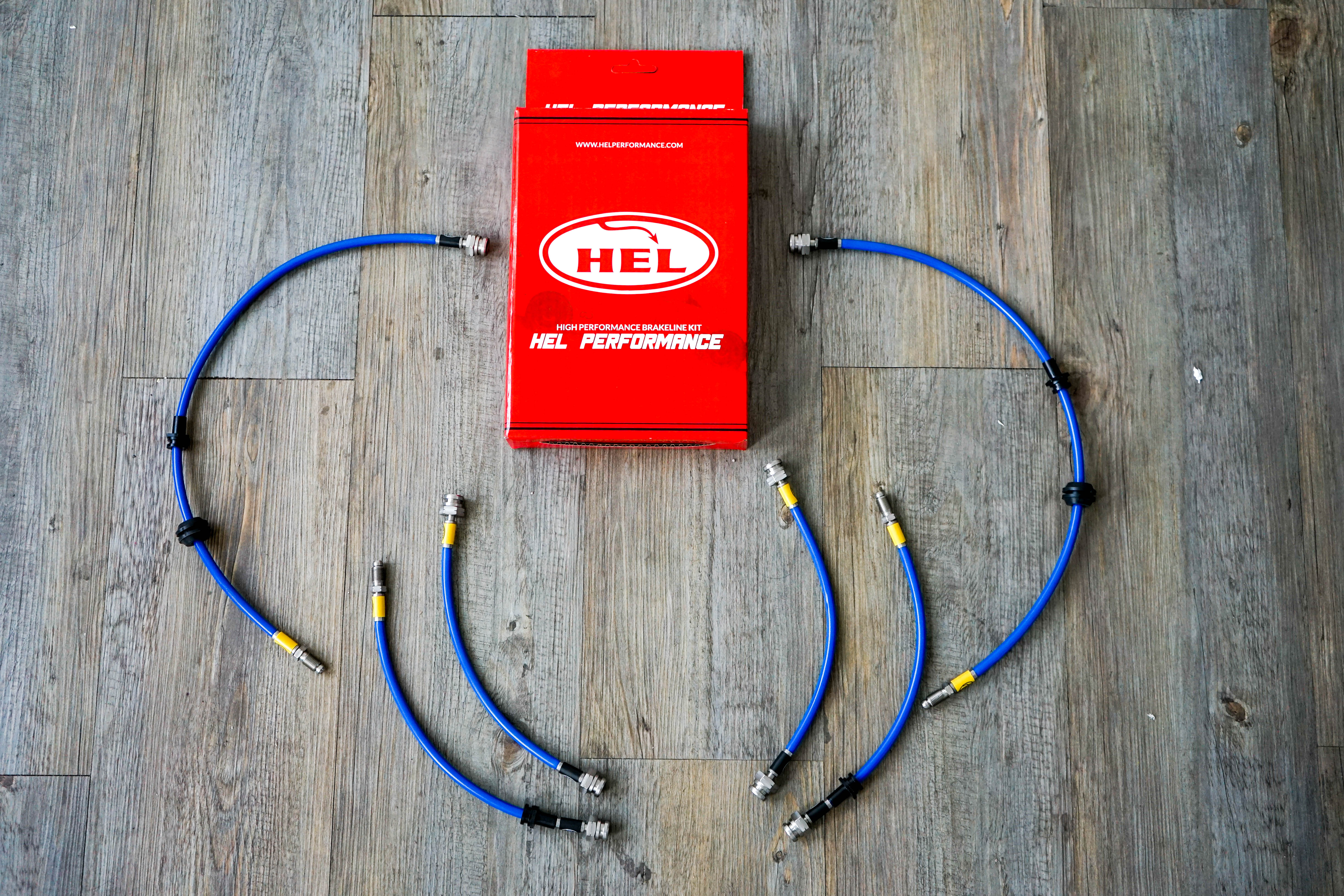 HEL Performance Stainless Steel Braided Brake Line Kit for Bmw 3 SERIES E36