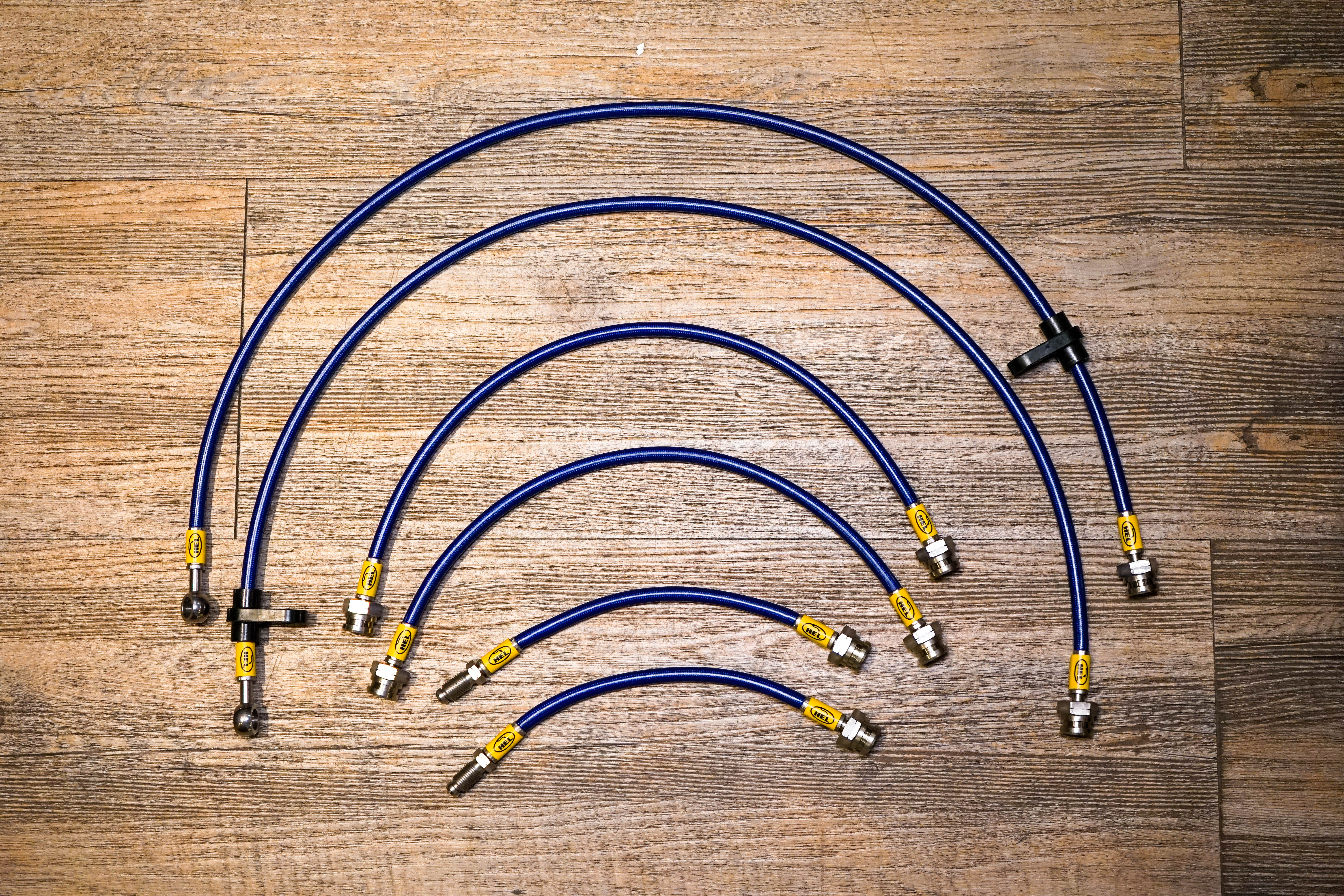 HEL Performance Stainless Steel Braided Brake Line Kit for Toyota LAND CRUISER PRADO 2001 KDJ120