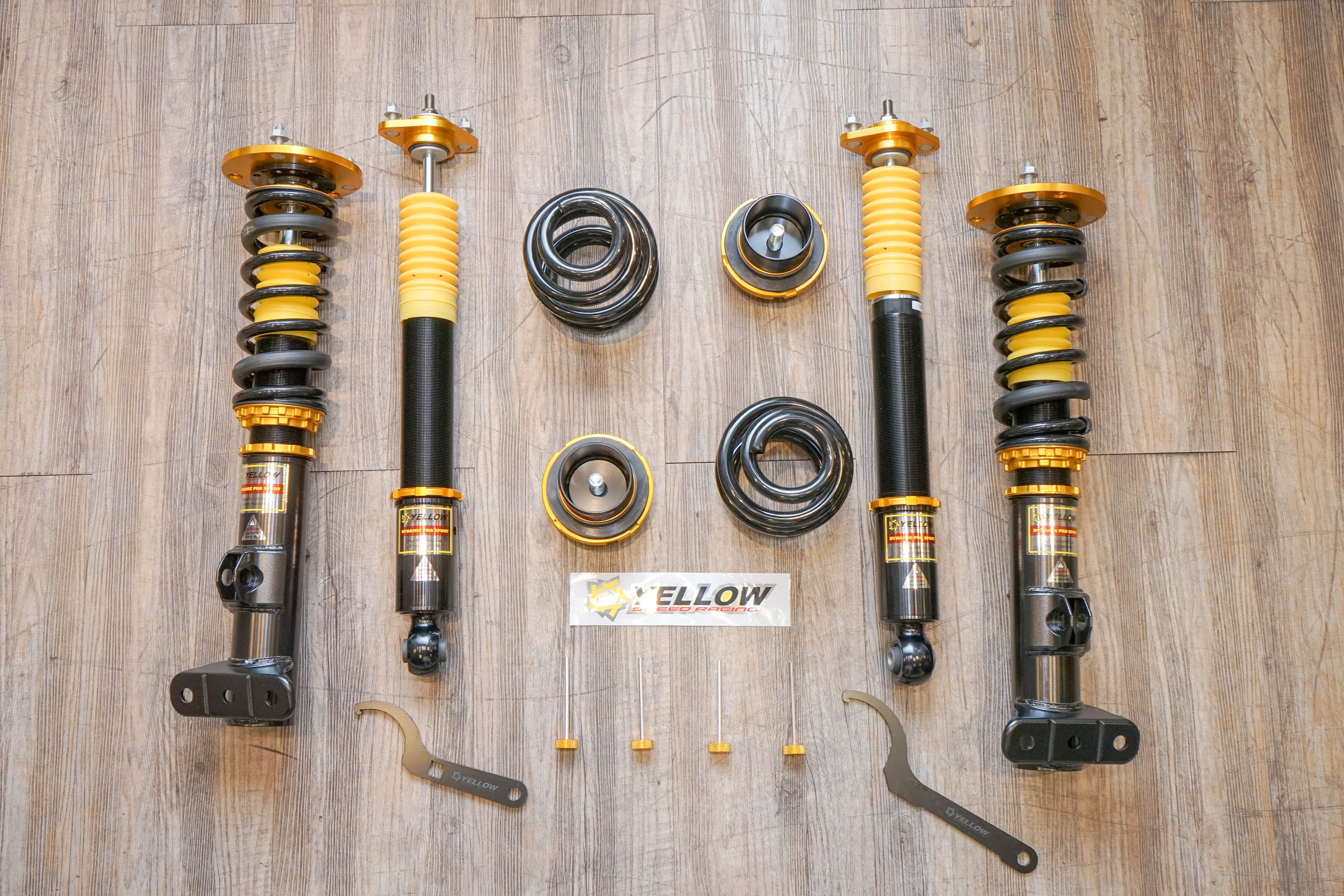 Yellow Speed Racing Dynamic Pro Sport Coilover Kit for BMW 3 Series E36