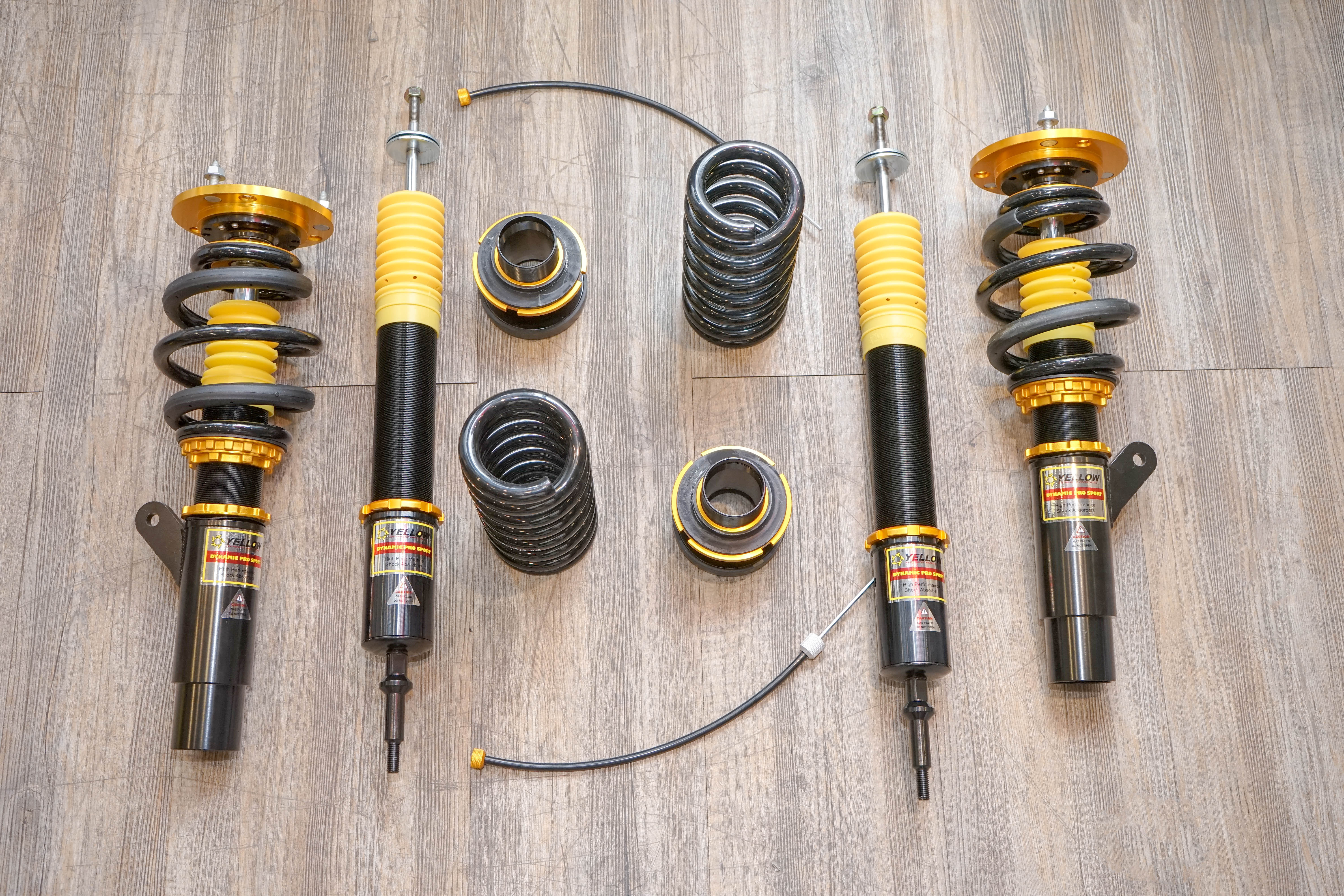 Yellow Speed Racing Dynamic Pro Sport Coilover Kit for BMW 3 Series E90