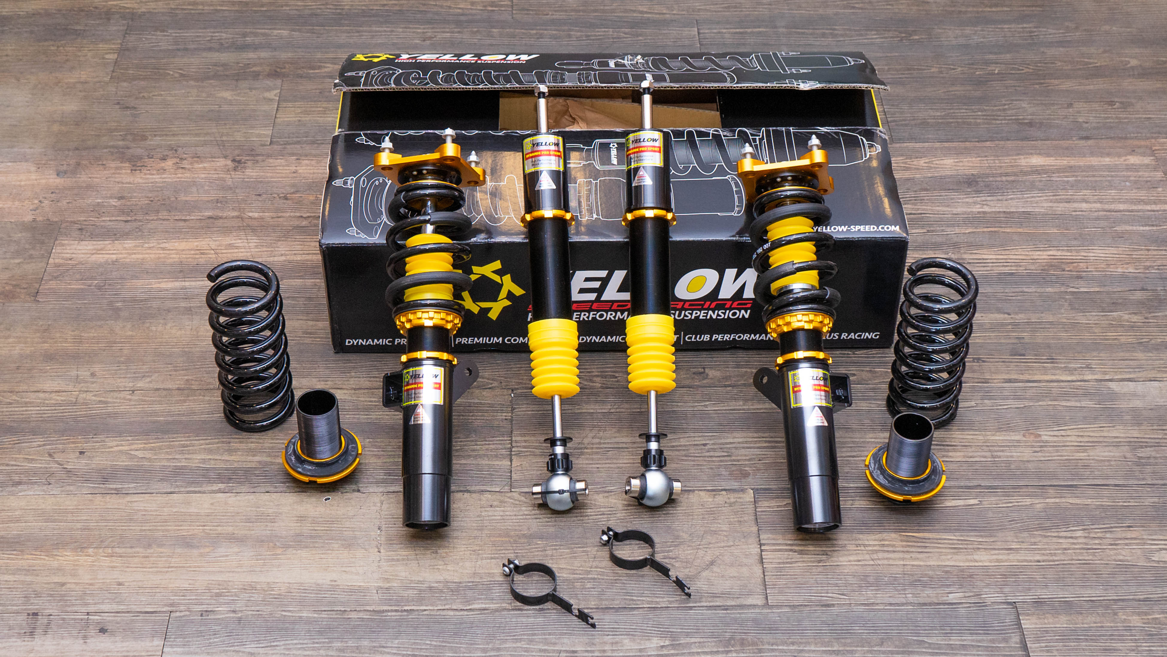 Yellow Speed Racing Dynamic Pro Sport Coilover Kit for BMW 3 Series G20