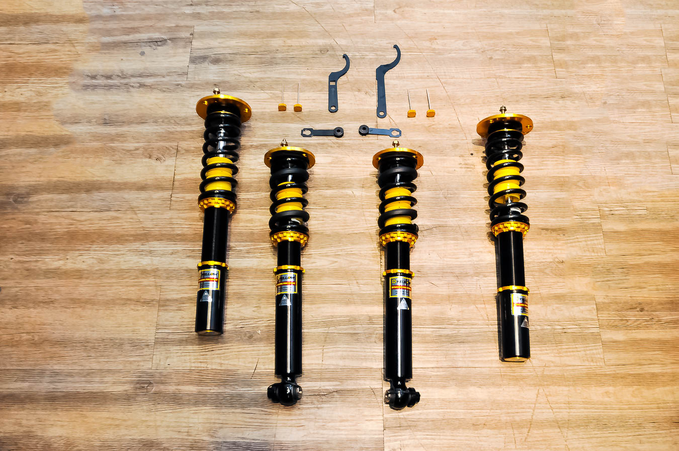 Yellow Speed Racing Dynamic Pro Sport Coilover Kit for BMW 5 Series E39