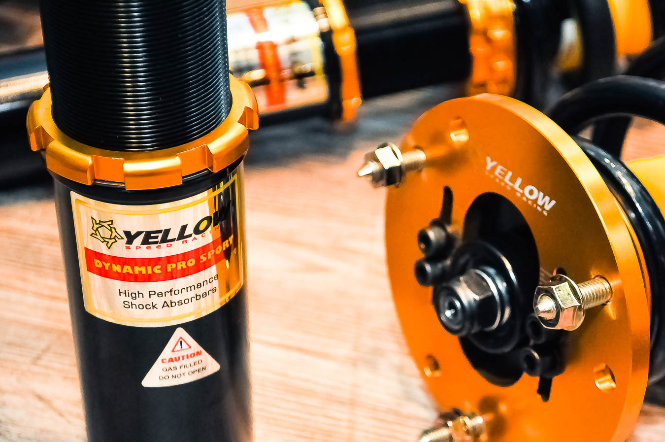 Yellow Speed Racing Dynamic Pro Sport Coilover Kit for BMW 5 Series E39 view 3