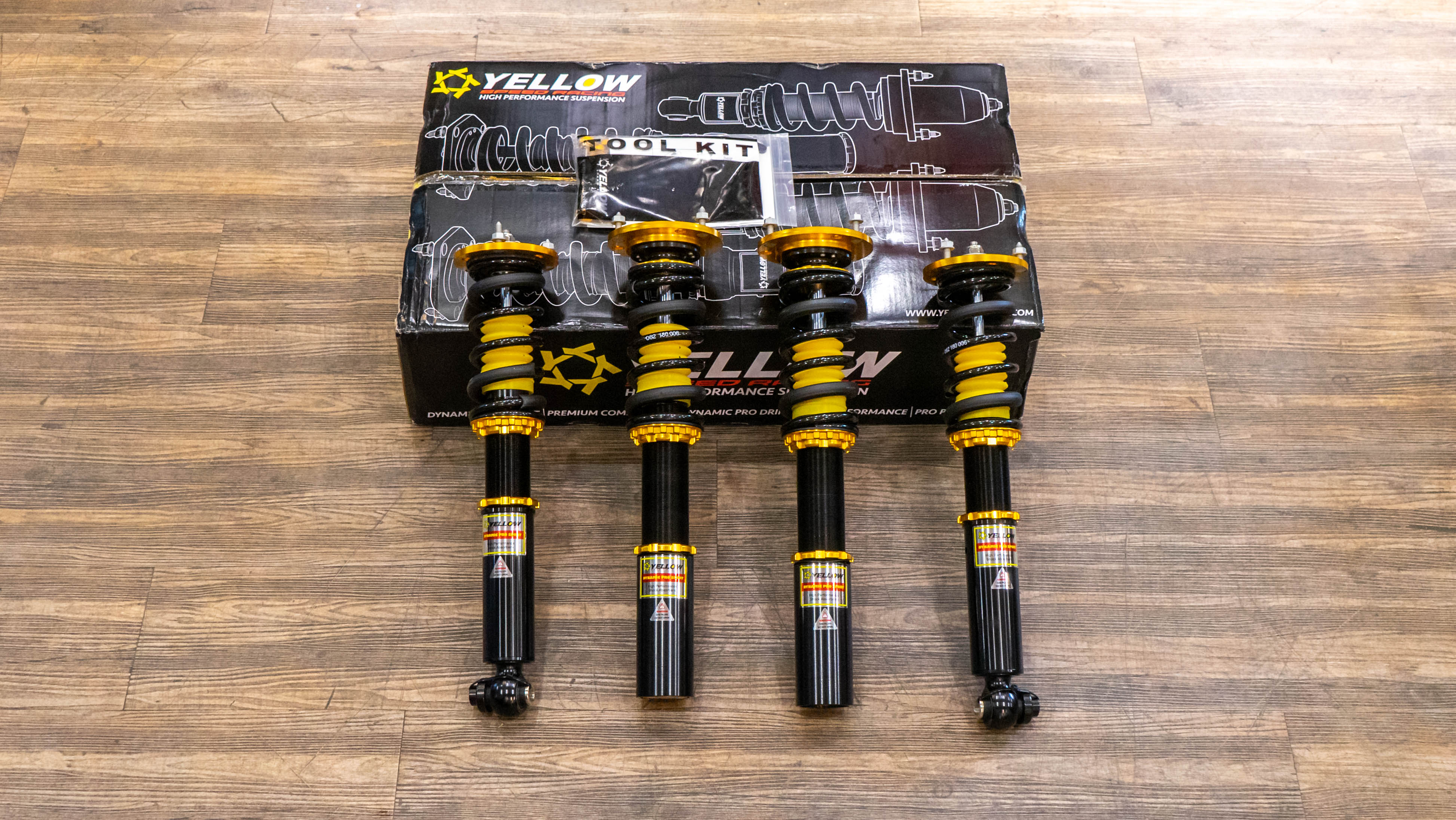 Yellow Speed Racing Dynamic Pro Sport Coilover Kit for BMW 5 Series E60