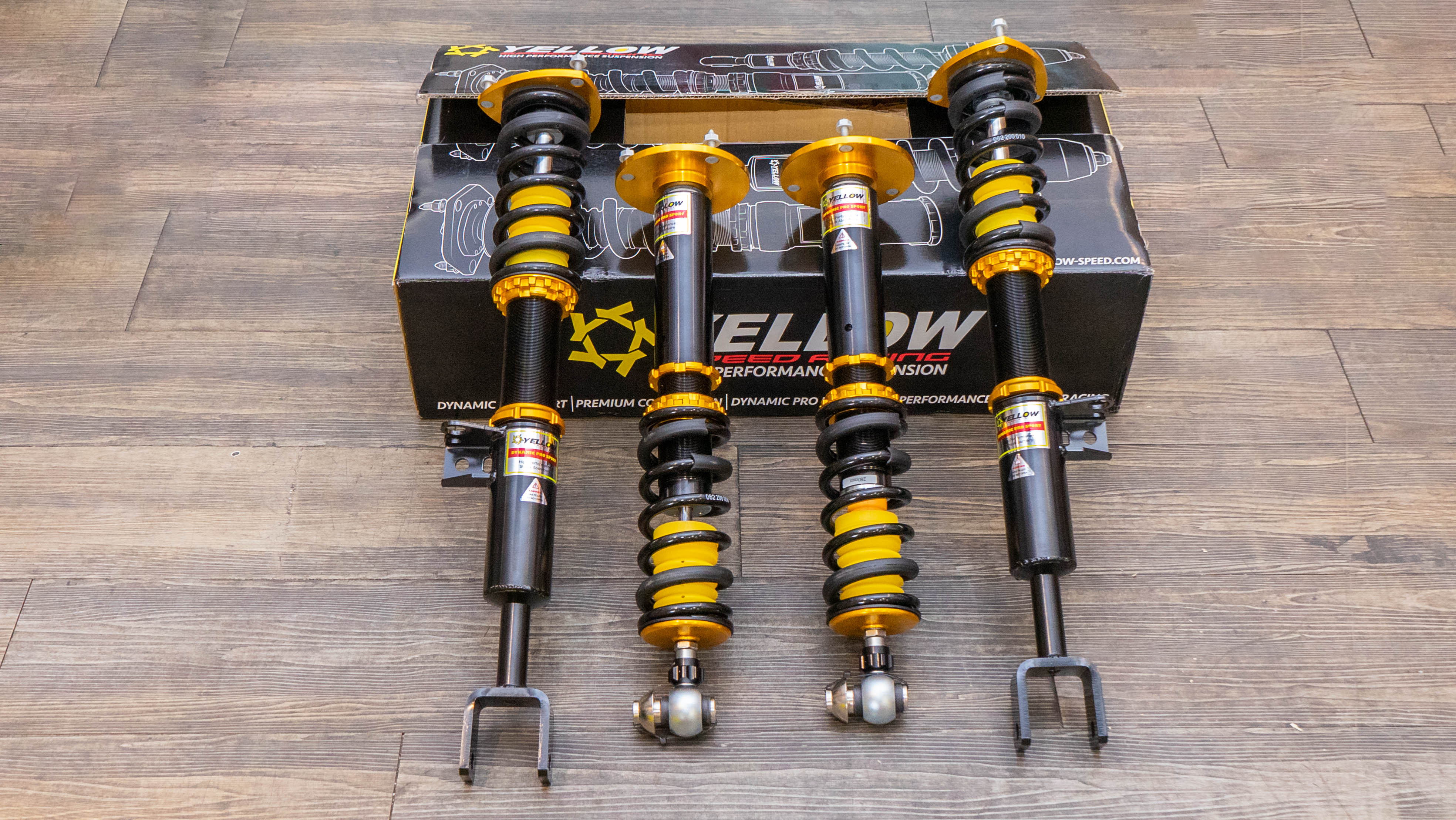 Yellow Speed Racing Dynamic Pro Sport Coilover Kit for BMW 5 Series G30