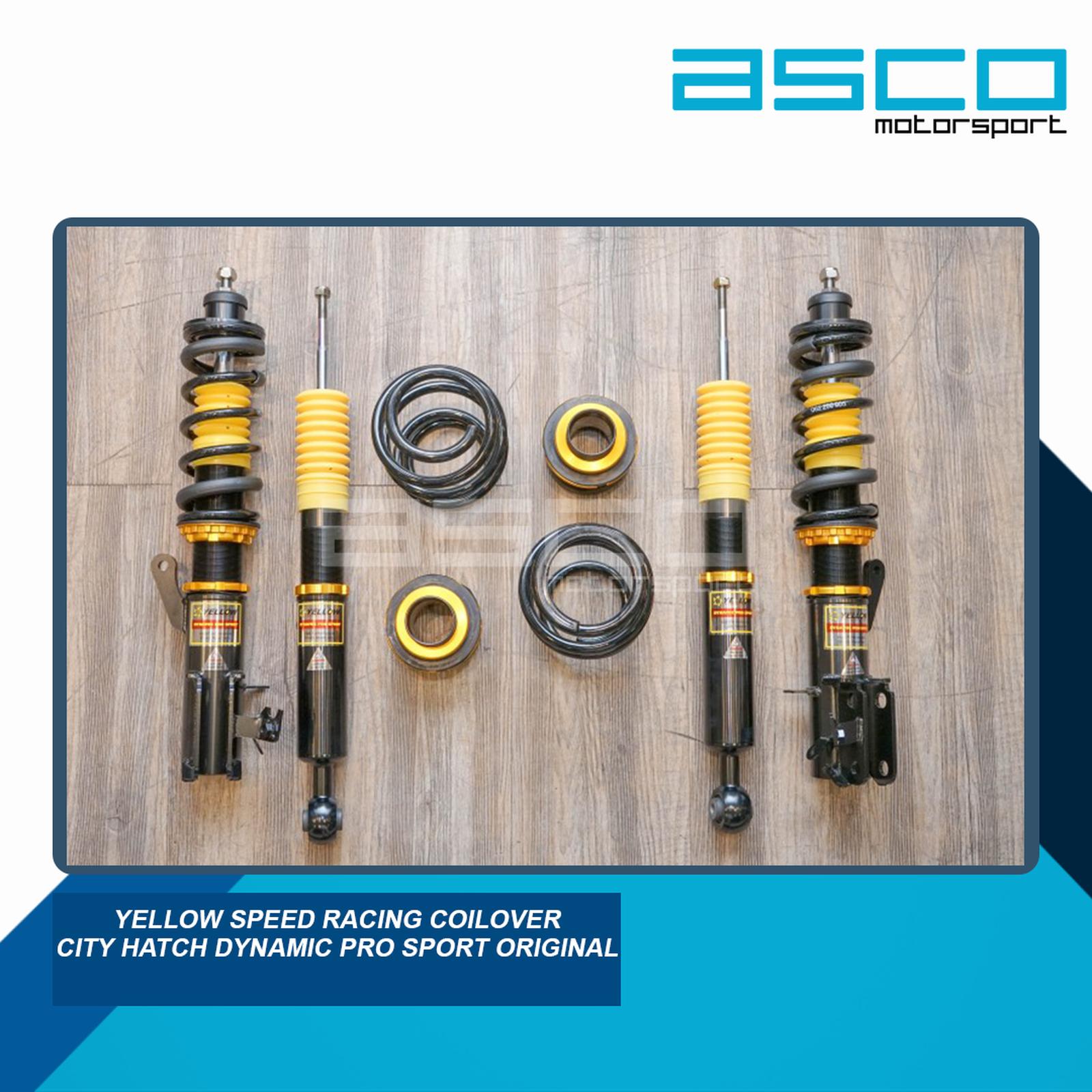 Yellow Speed Racing Dynamic Pro Sport Coilover Kit for HONDA City HB