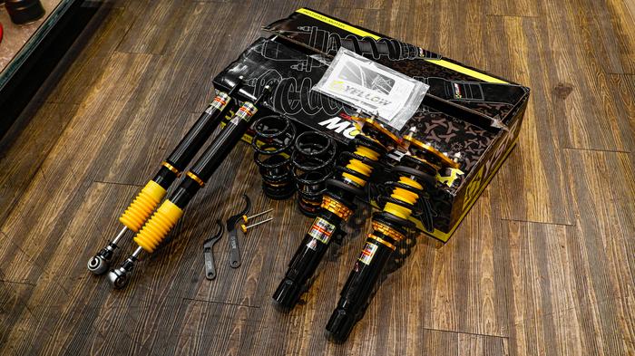 Yellow Speed Racing Dynamic Pro Sport Coilover Kit for Honda Civic EF, EG, EH, EJ, EK, EM2, EP, ES1, ES2, FB, FC, FK, FD, FE, CRX
