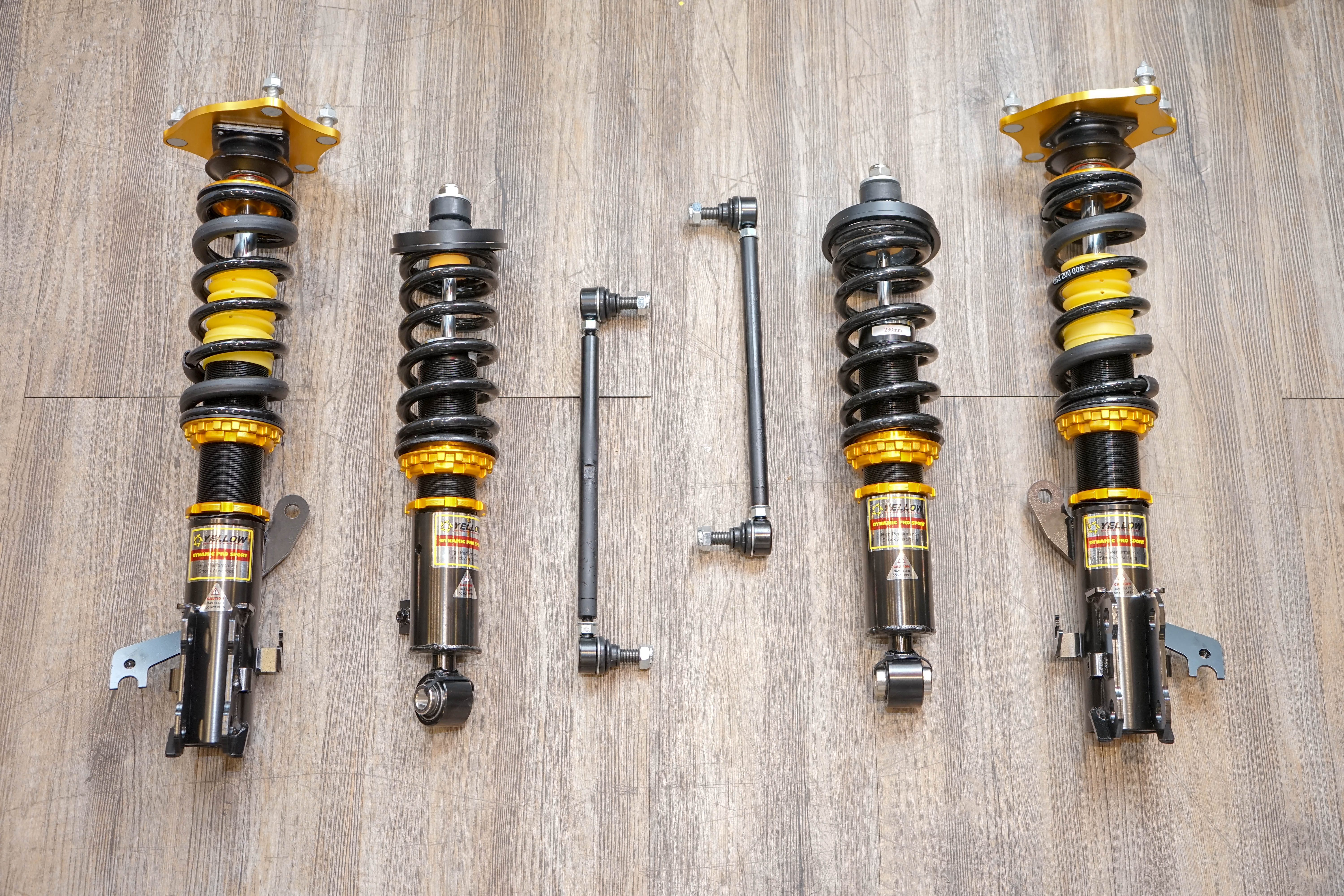 Yellow Speed Racing Dynamic Pro Sport Coilover Kit for Honda CRV RM, RE