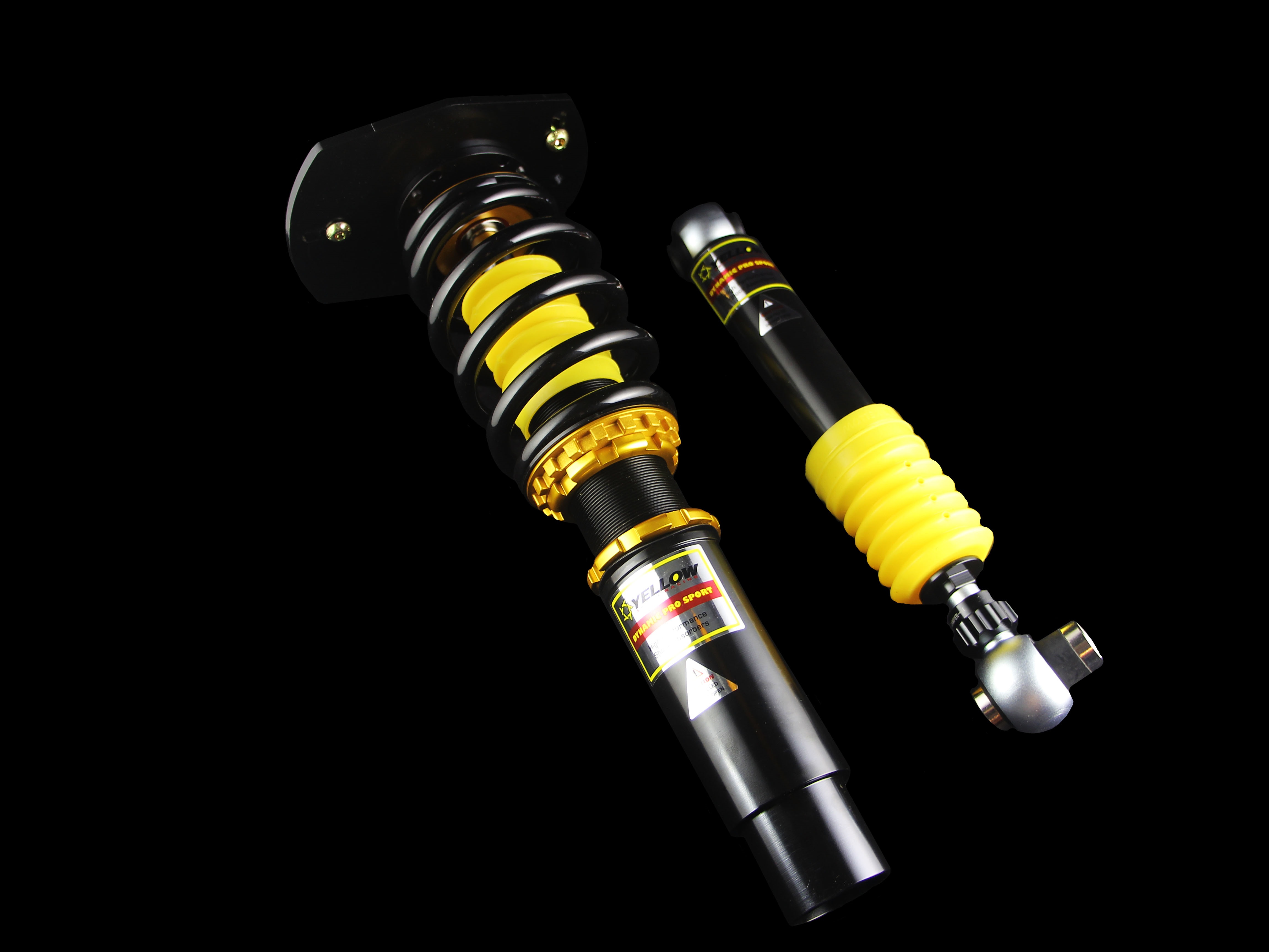 Yellow Speed Racing Dynamic Pro Sport Coilover Kit for PEUGEOT 206