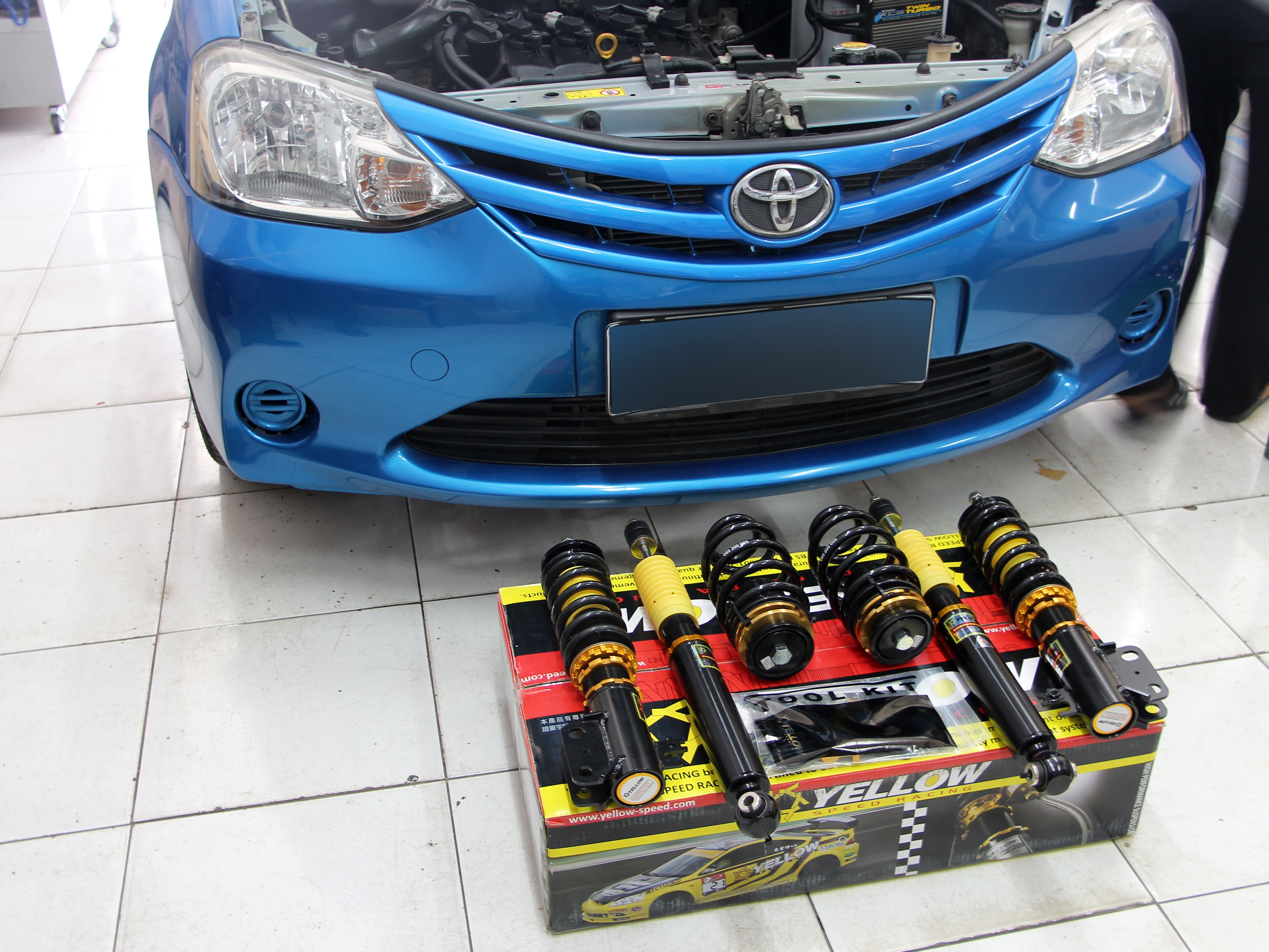 Yellow Speed Racing Dynamic Pro Sport Coilover Kit for TOYOTA Etios