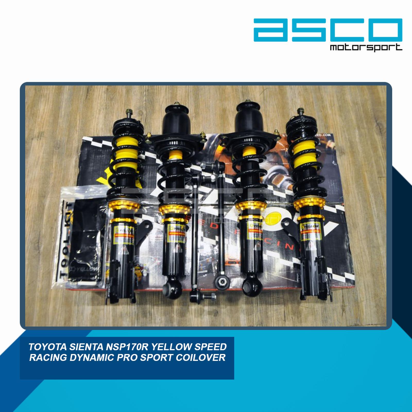 Yellow Speed Racing Dynamic Pro Sport Coilover Kit for TOYOTA Sienta