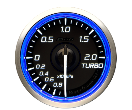 Defi Racer Gauge N2 Turbo Boost Gauge