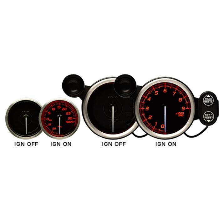 Defi Racer Gauge N2 Turbo Boost Gauge view 5