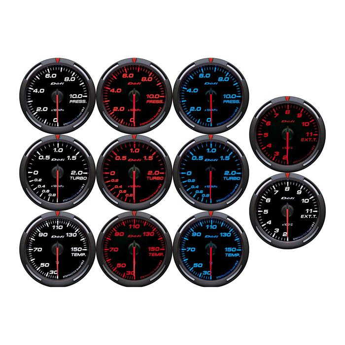 Defi Racer Gauge N2 Exhaust Temperature Gauge view 2