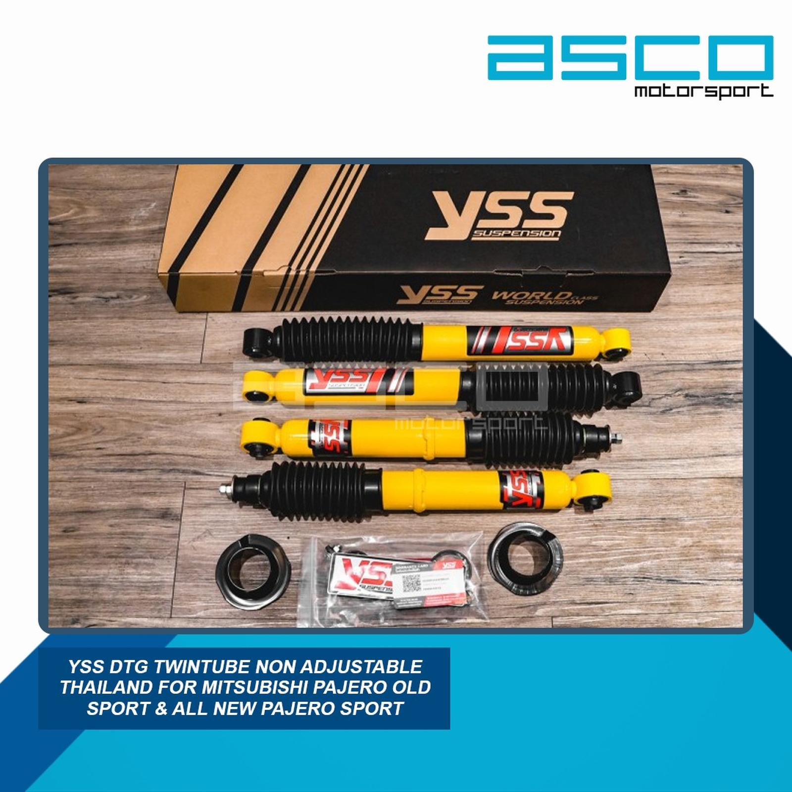 YSS DTG Yellow Edition Suspension Kit for Mitsubishi Pajero Old & ANPS
