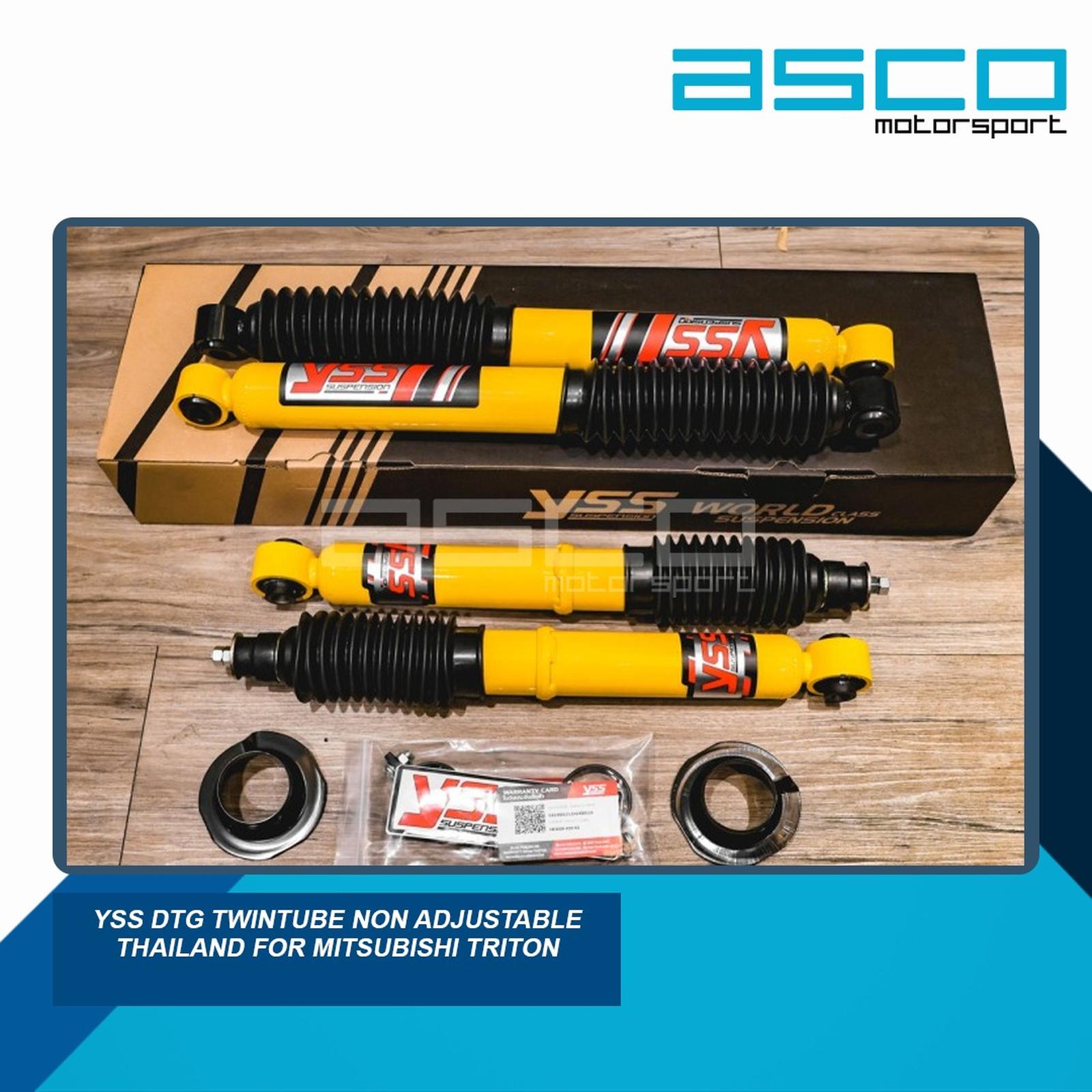 YSS DTG Yellow Edition Suspension Kit for Mitsubishi Triton