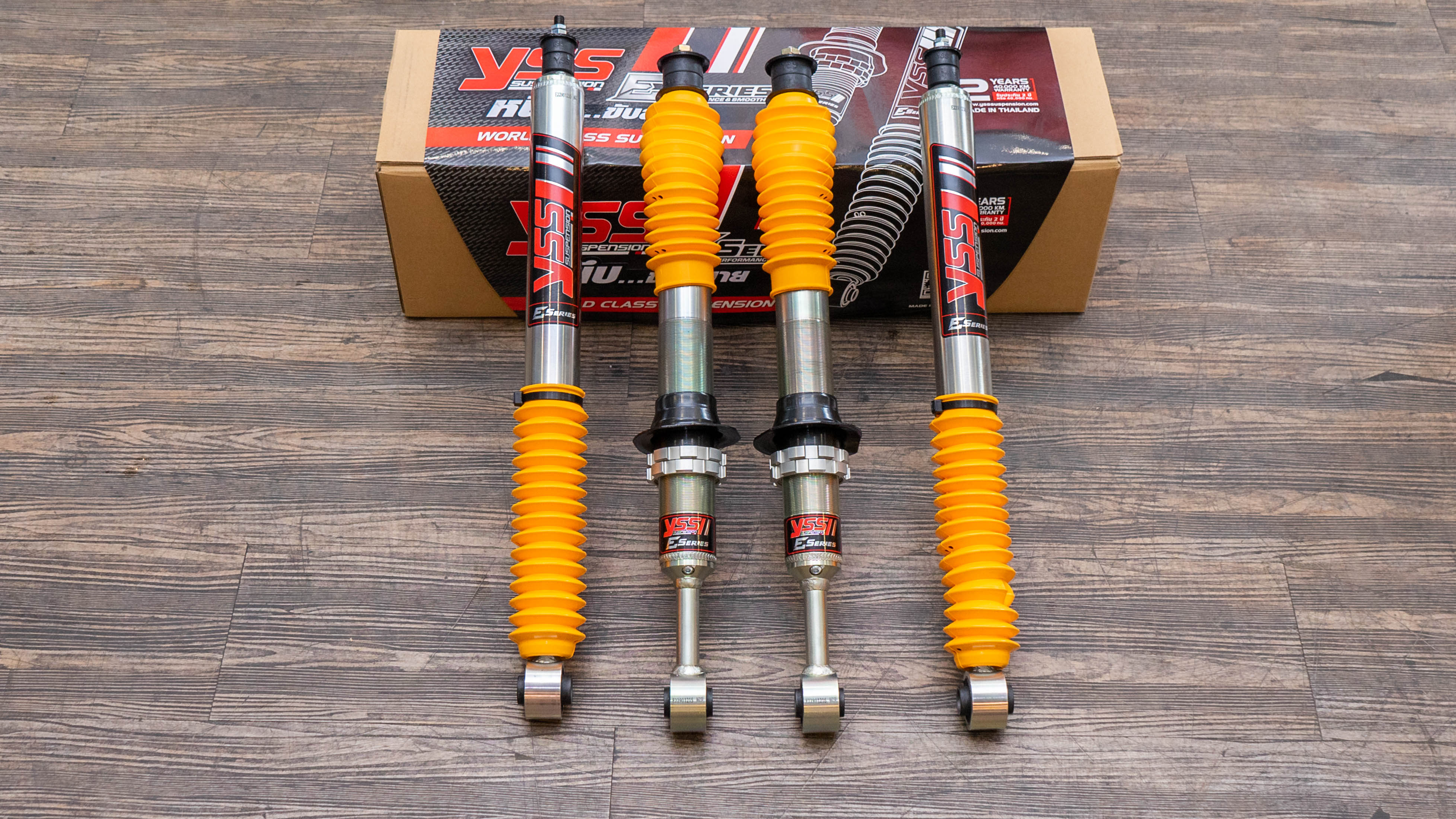 YSS E-Series Performance Suspension Kit for Toyota Fortuner VRZ 15+