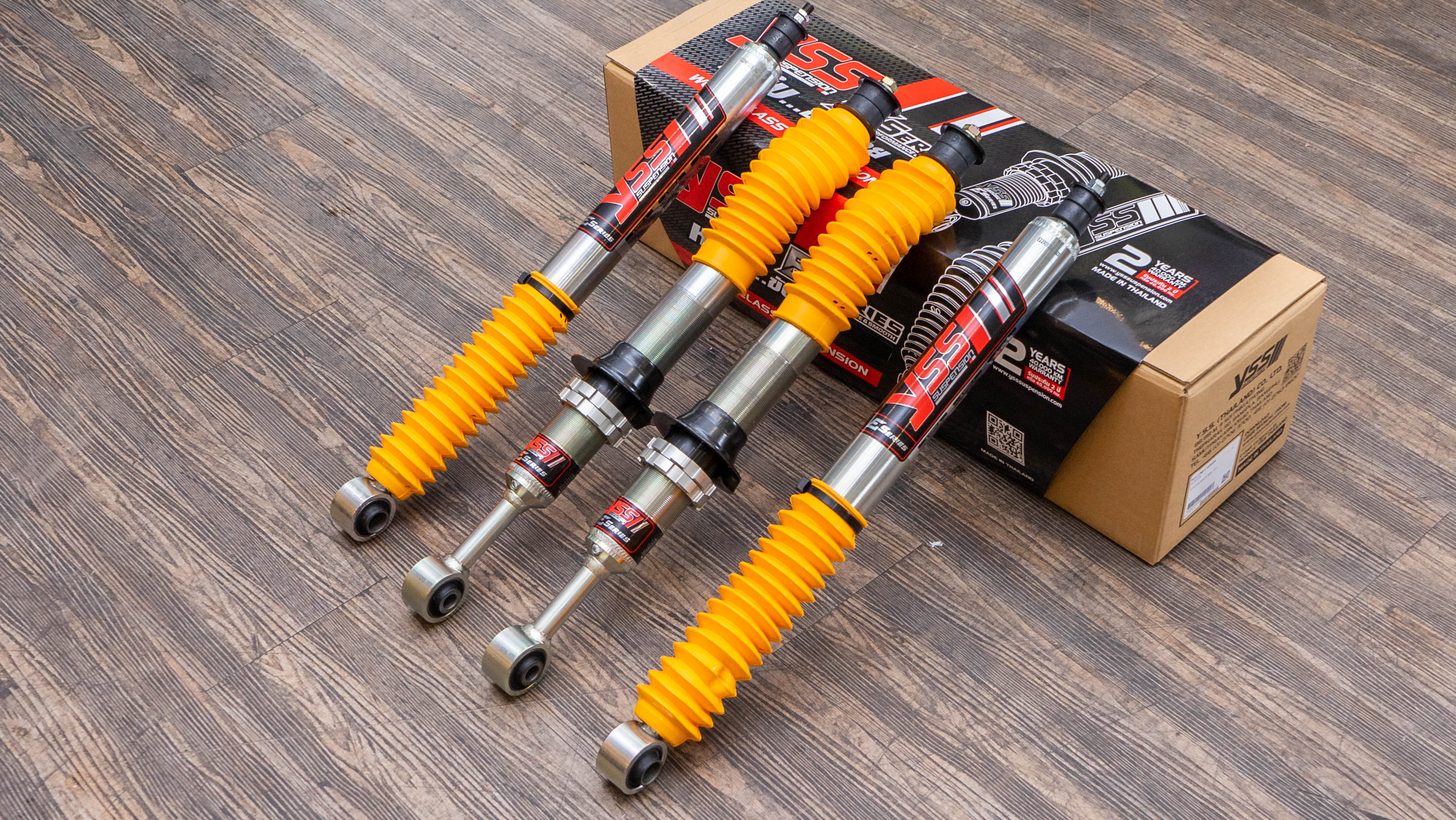 YSS E-Series Performance Suspension Kit for Toyota Fortuner VRZ 15+ view 2