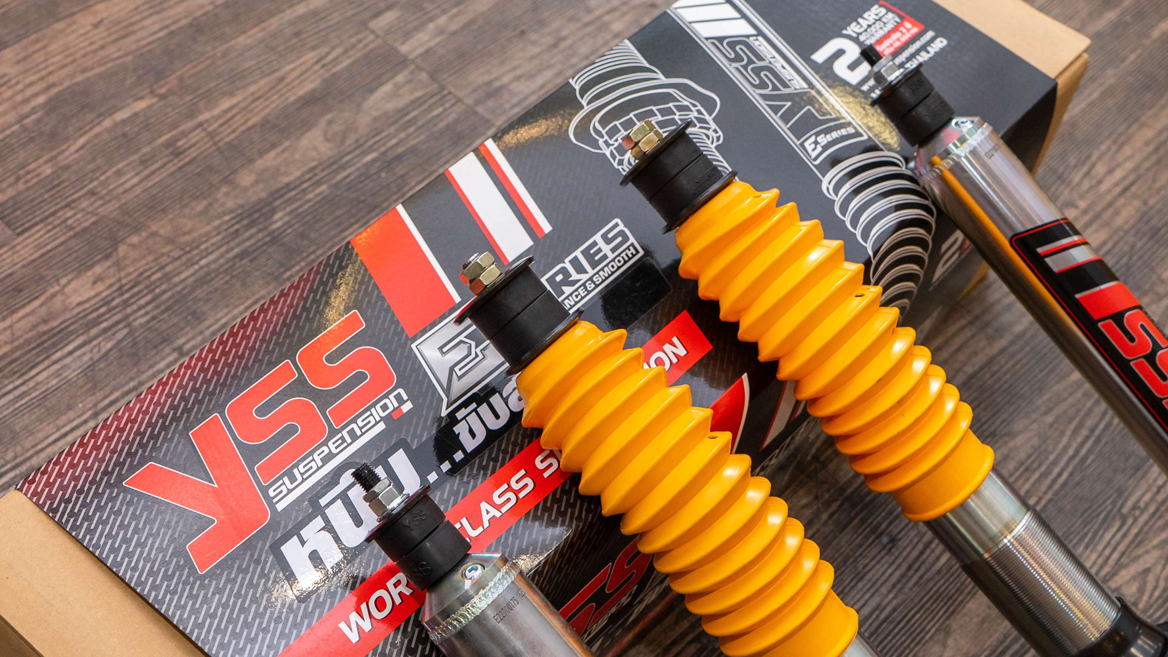 YSS E-Series Performance Suspension Kit for Toyota Fortuner VNT 06+ view 4