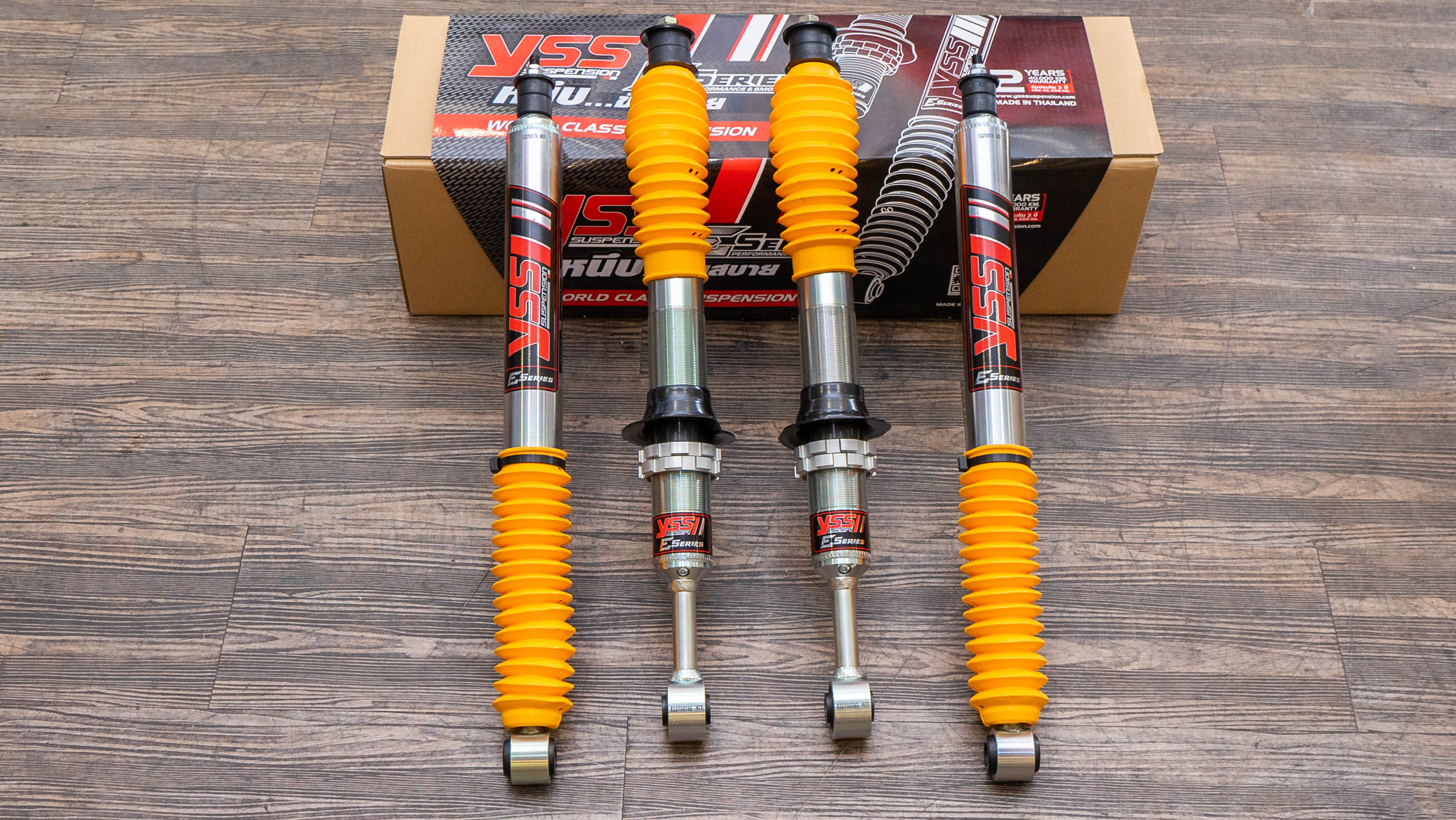 YSS E-Series Performance Suspension Kit for Toyota Fortuner VNT 06+