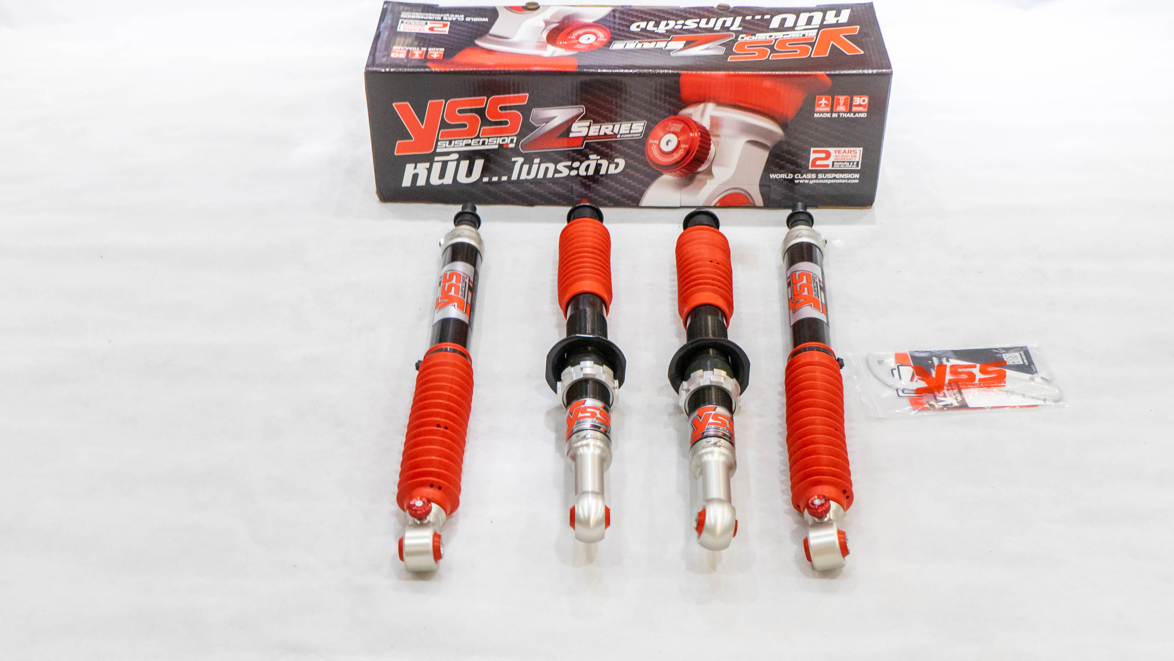 YSS Z-Series Performance Suspension Kit for Toyota Fortuner VRZ 15+