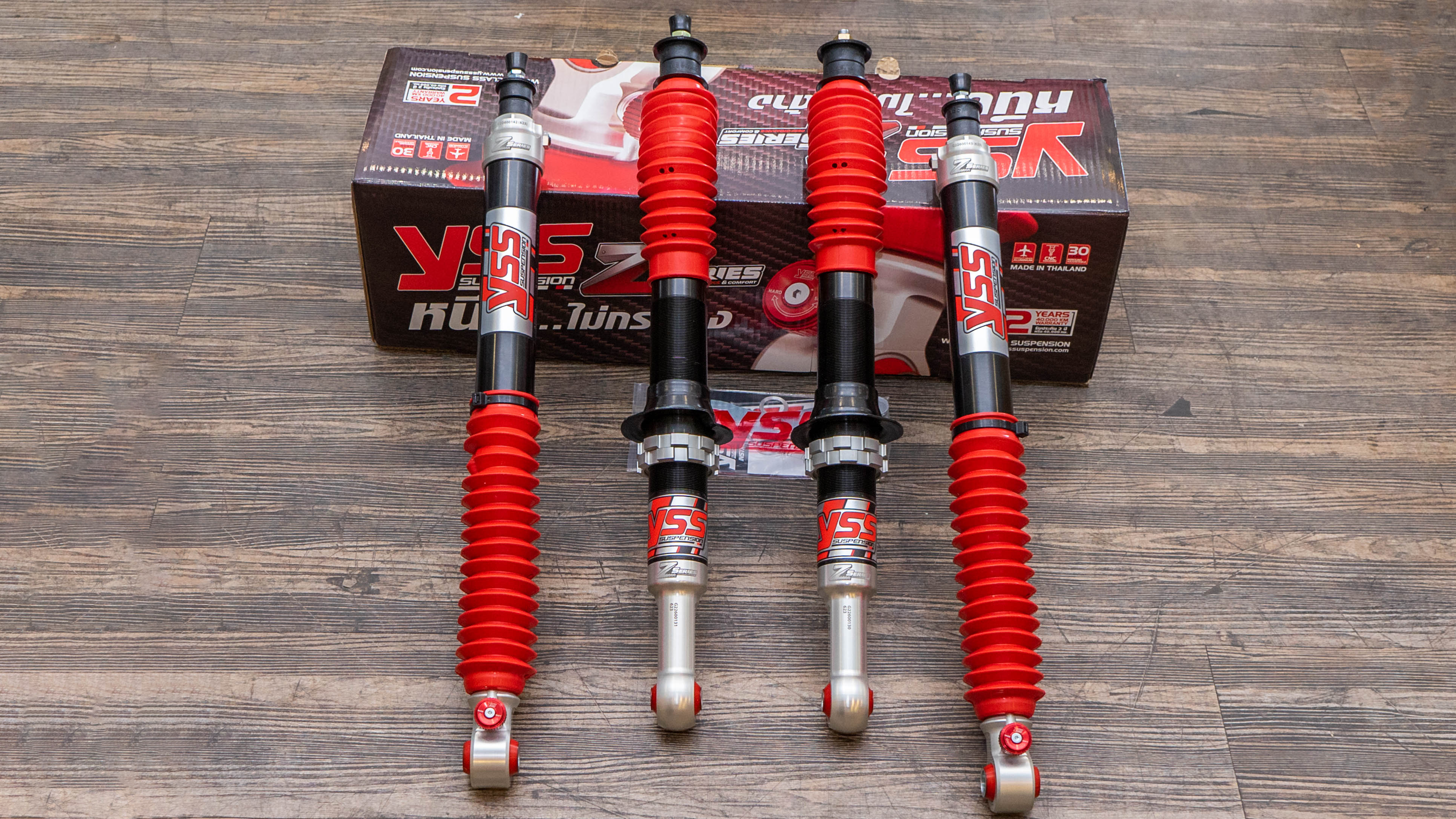YSS Z-Series Performance Suspension Kit for Toyota Fortuner VNT 06+