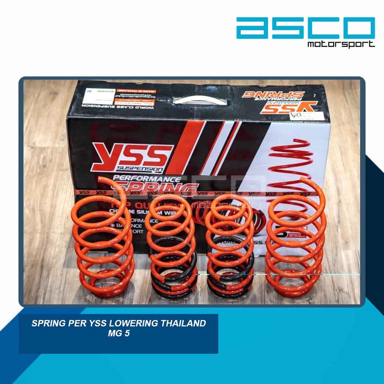 YSS Performance Lowering Spring Kit (Passenger Car) for MG 5 GT