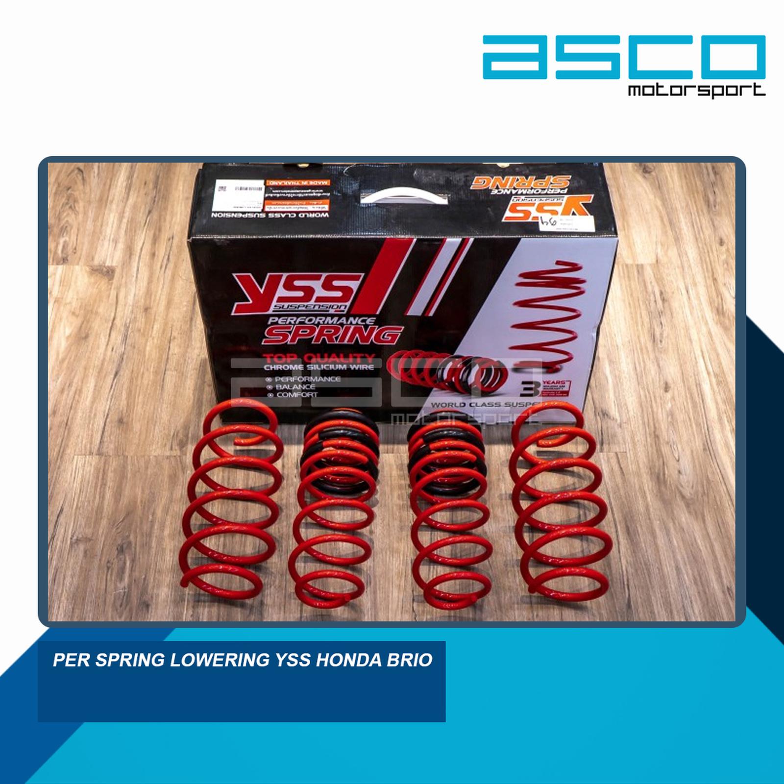 YSS Performance Lowering Spring Kit (Passenger Car) for Honda Brio